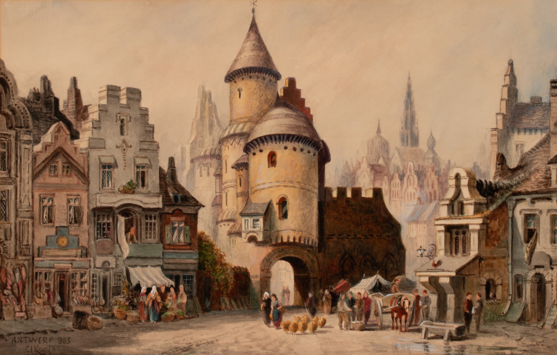 CECIL KEATS AND STUART LLOYD (1845-1959) WATERCOLORS