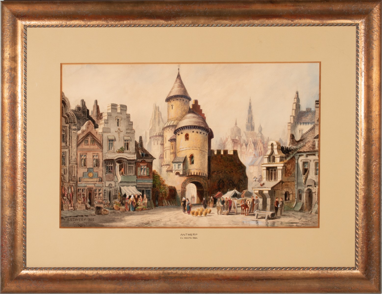 CECIL KEATS AND STUART LLOYD (1845-1959) WATERCOLORS