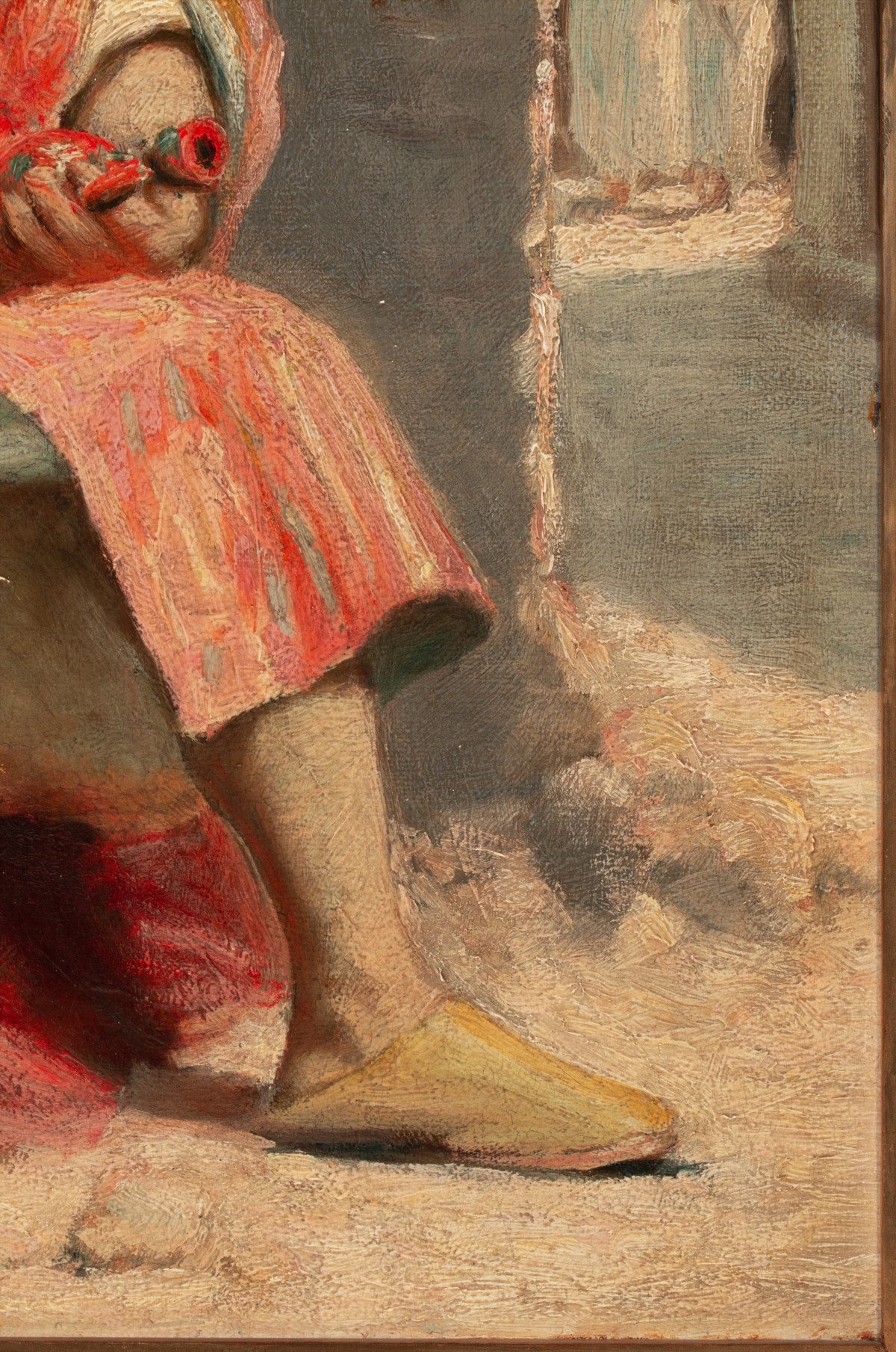 DAVID ERIKSON (1869-1946) ORIENTALIST OIL ON CANVAS