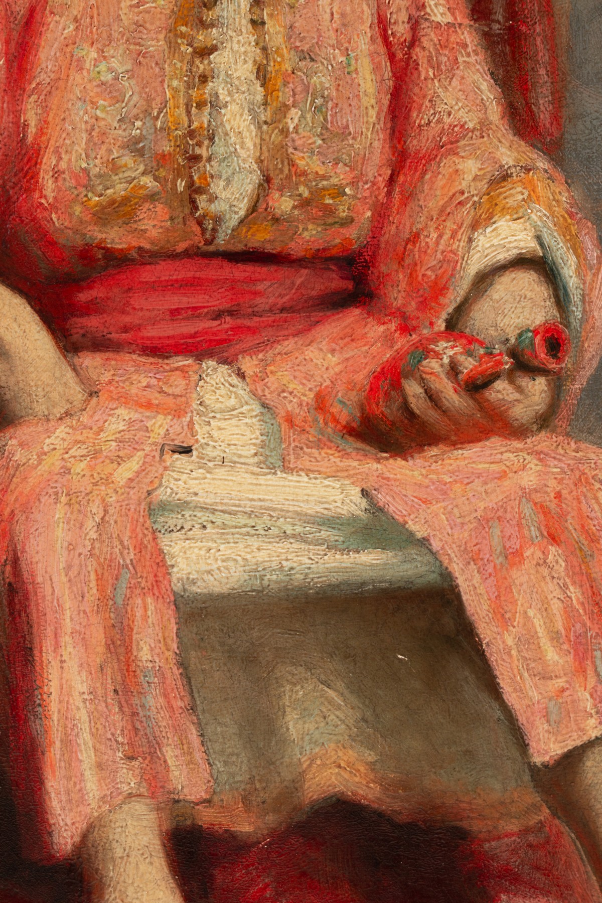 DAVID ERIKSON (1869-1946) ORIENTALIST OIL ON CANVAS