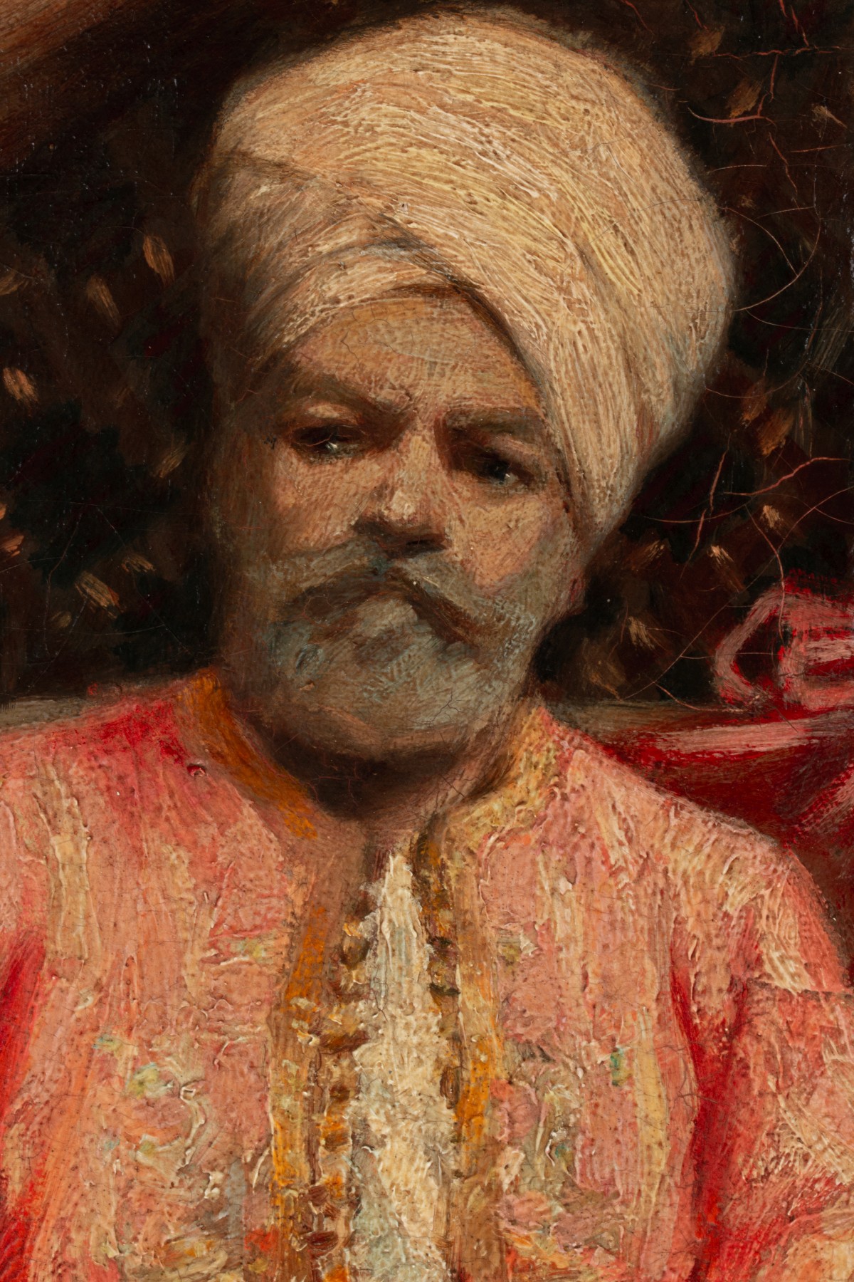 DAVID ERIKSON (1869-1946) ORIENTALIST OIL ON CANVAS