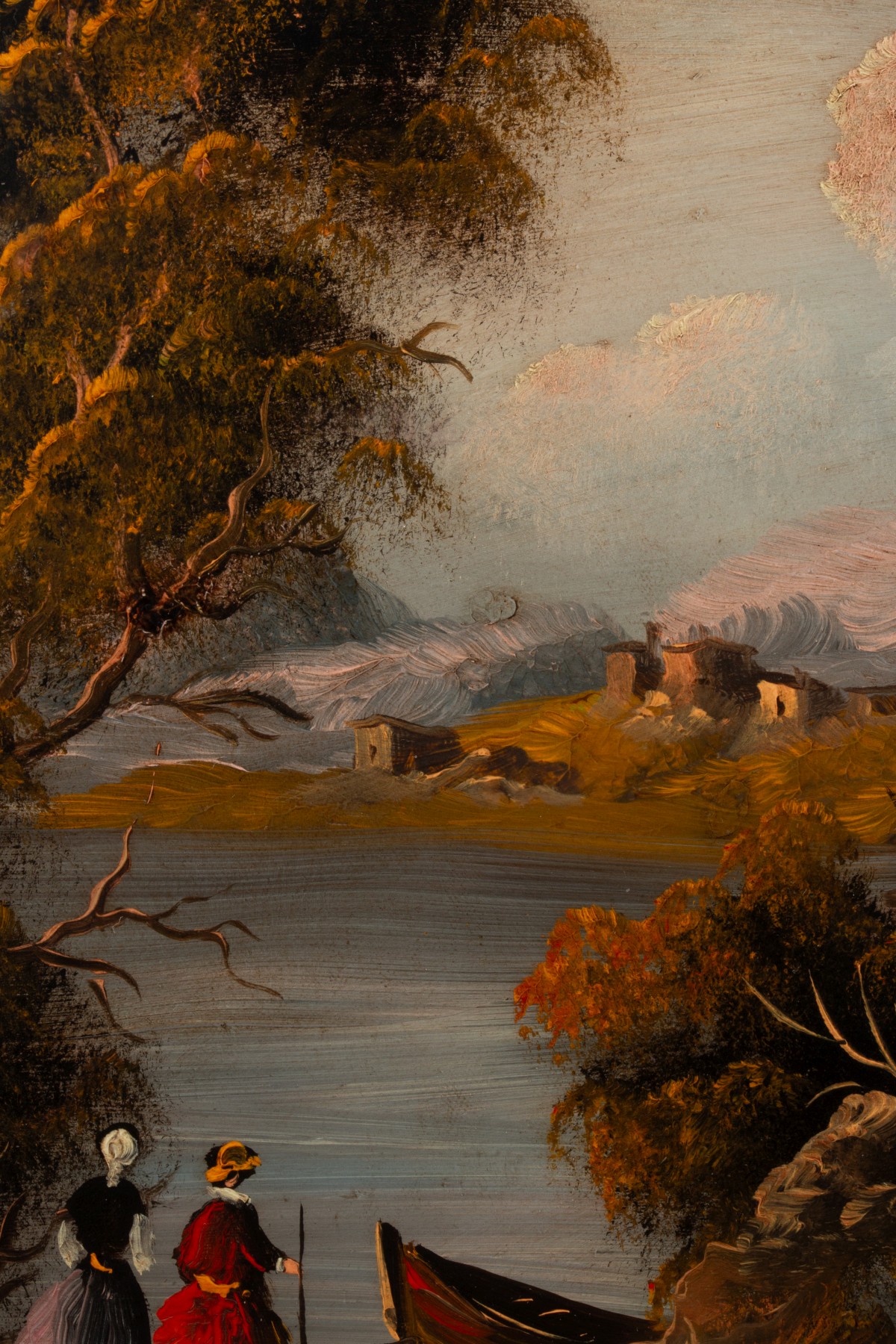 OTTO KARL KASIMIR VON THOREN (1828-1889) OIL ON BOARD