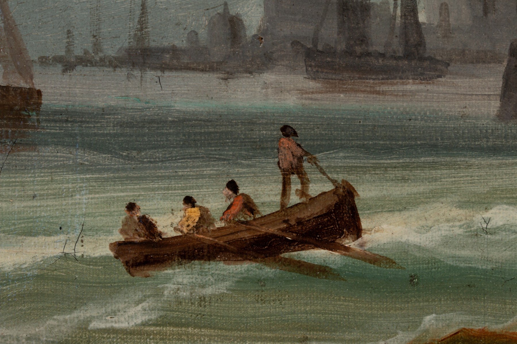A EUROPEAN SCHOOL OIL ON CANVAS CIRCA 1880