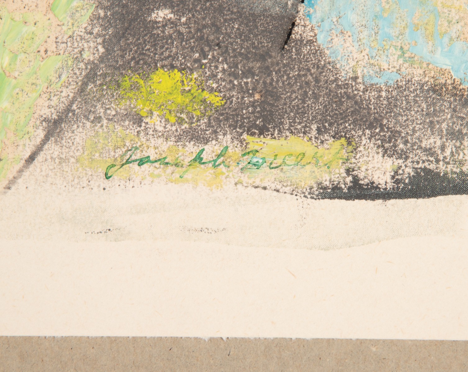JOSEPH MEERT (1905-1990) PENCIL SIGNED SILKSCREEN