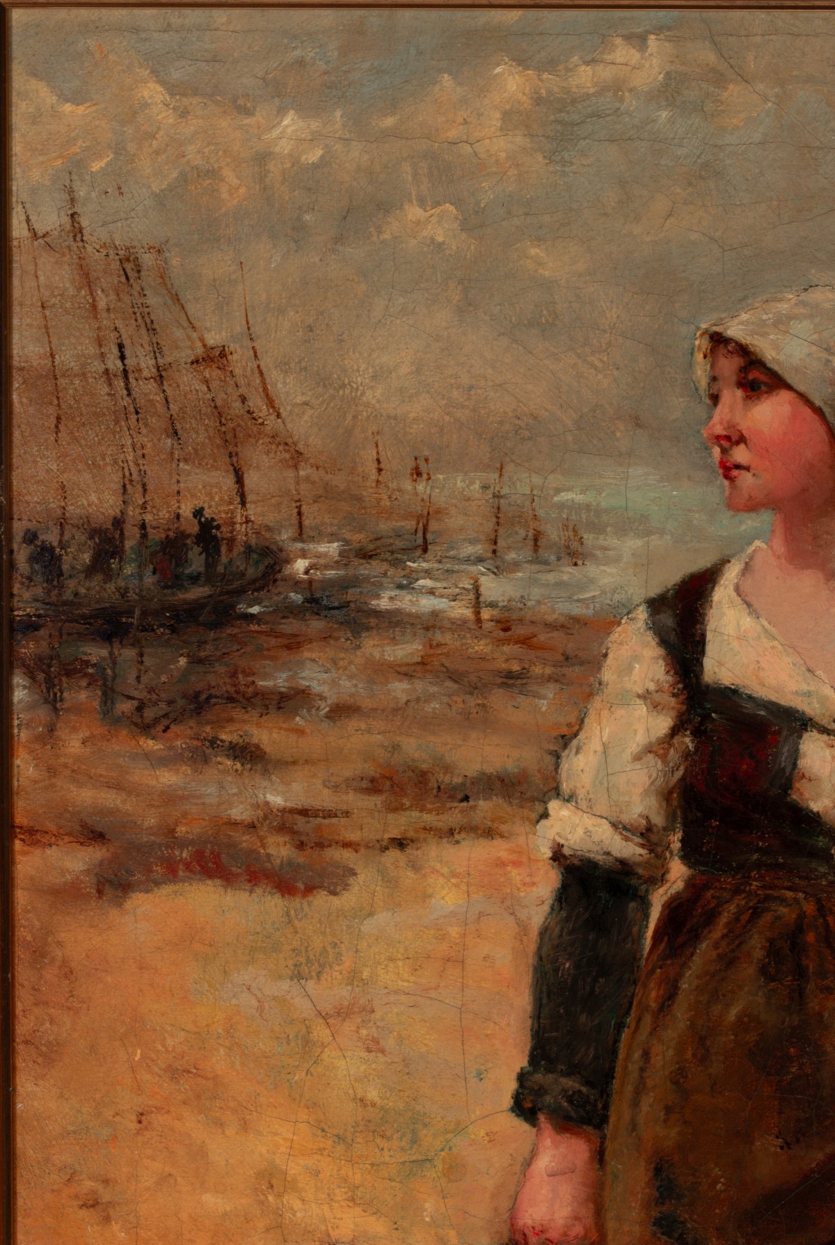 ARTHUR POWRIE (1842-1922) OIL ON CANVAS