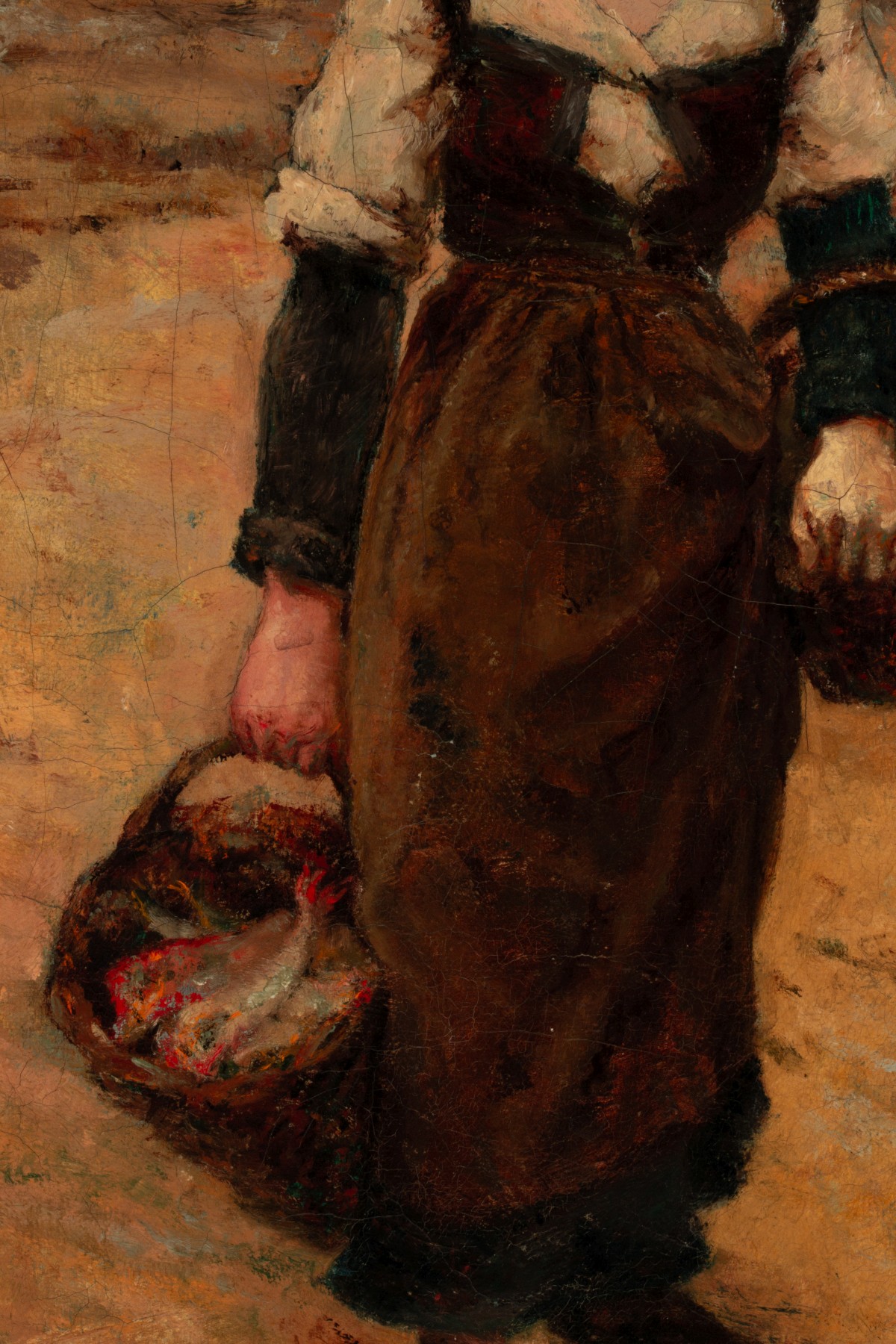 ARTHUR POWRIE (1842-1922) OIL ON CANVAS