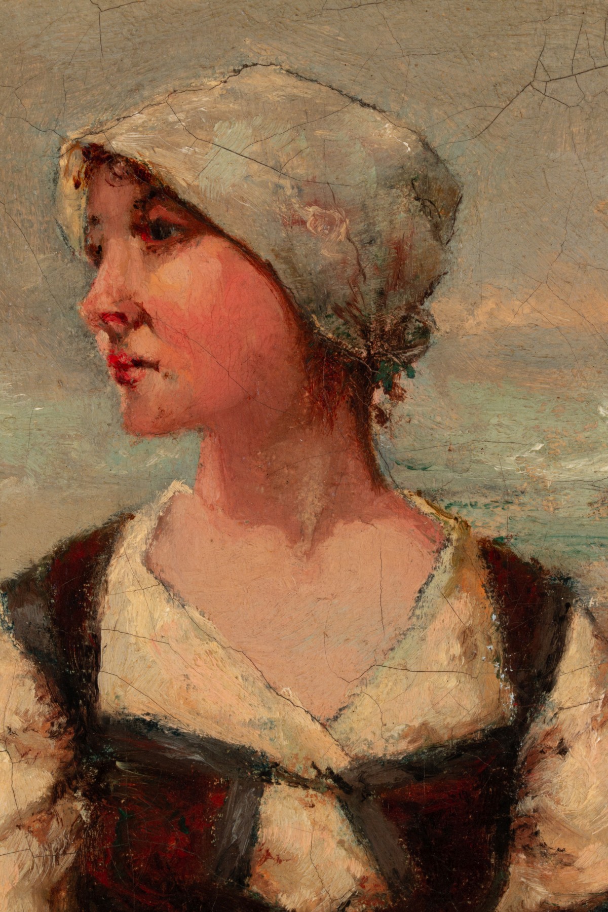 ARTHUR POWRIE (1842-1922) OIL ON CANVAS