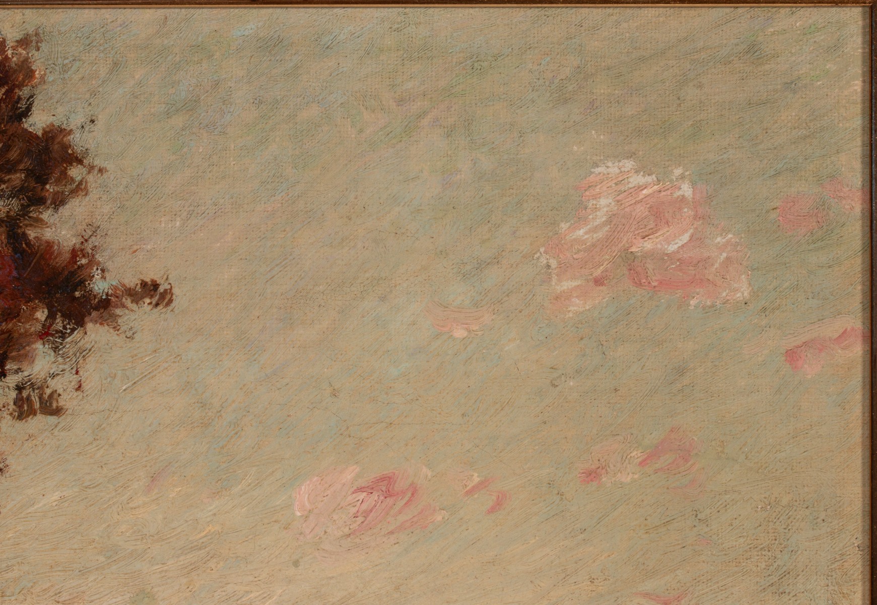 JOSEPH BOSTON (1860-1954) OIL ON CANVAS