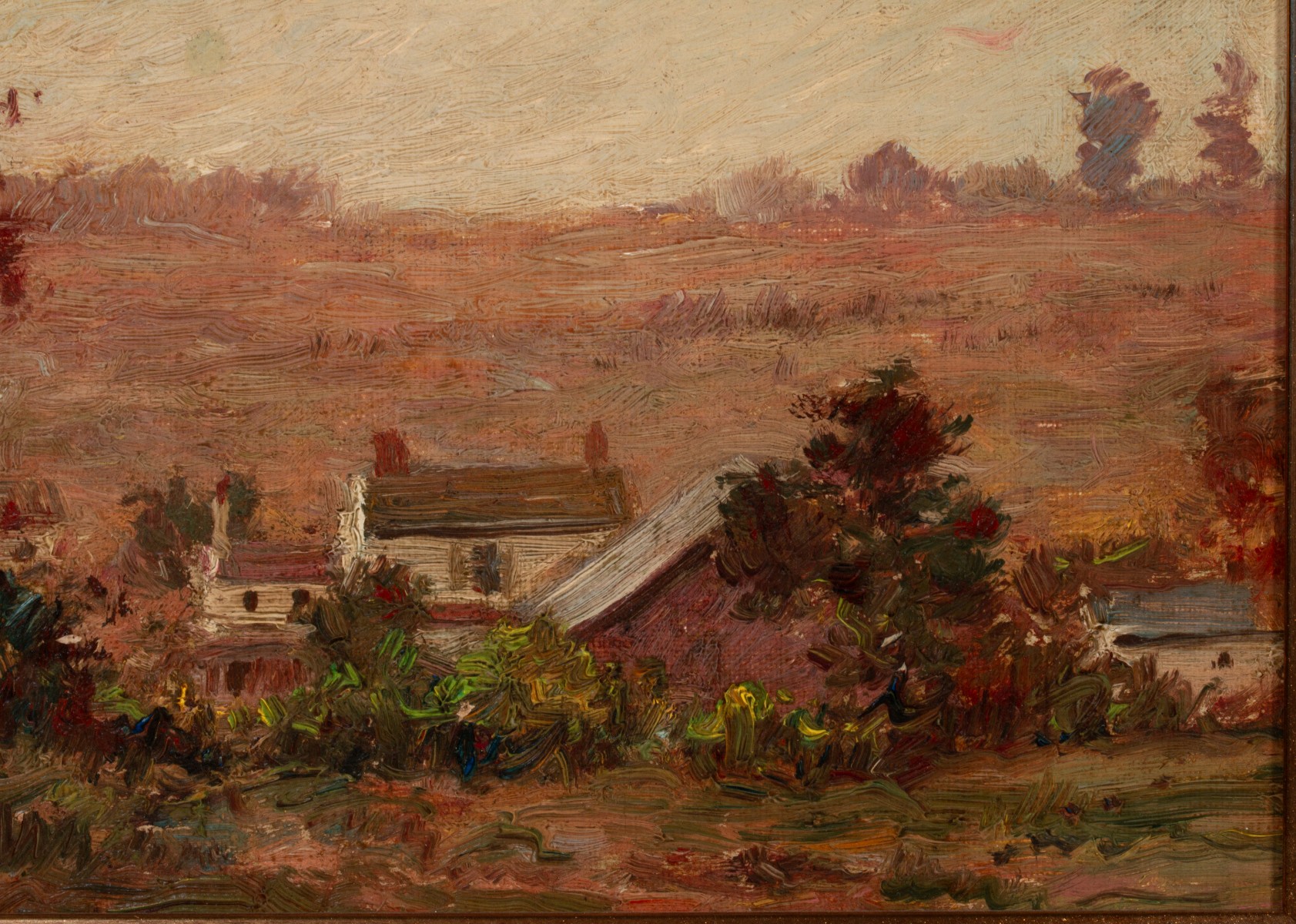 JOSEPH BOSTON (1860-1954) OIL ON CANVAS
