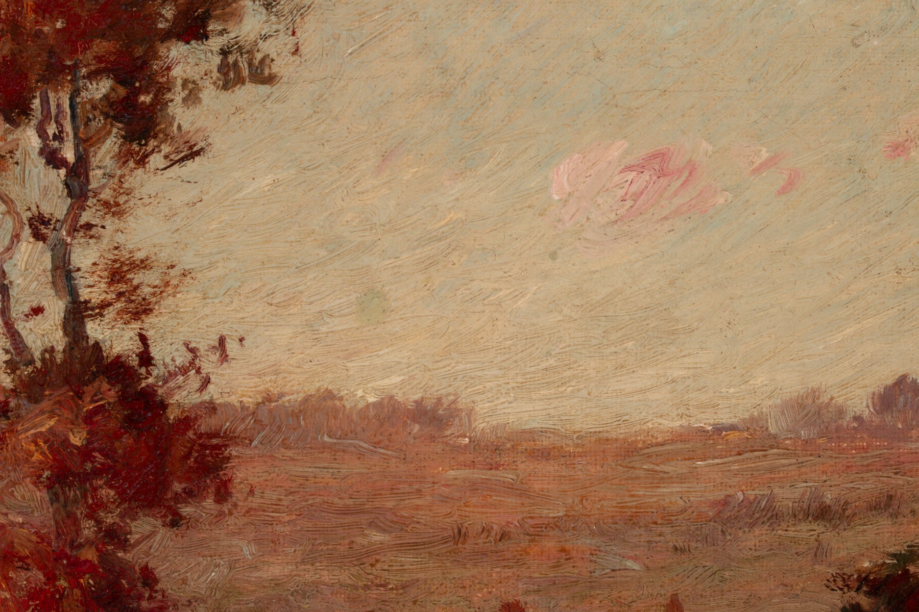 JOSEPH BOSTON (1860-1954) OIL ON CANVAS