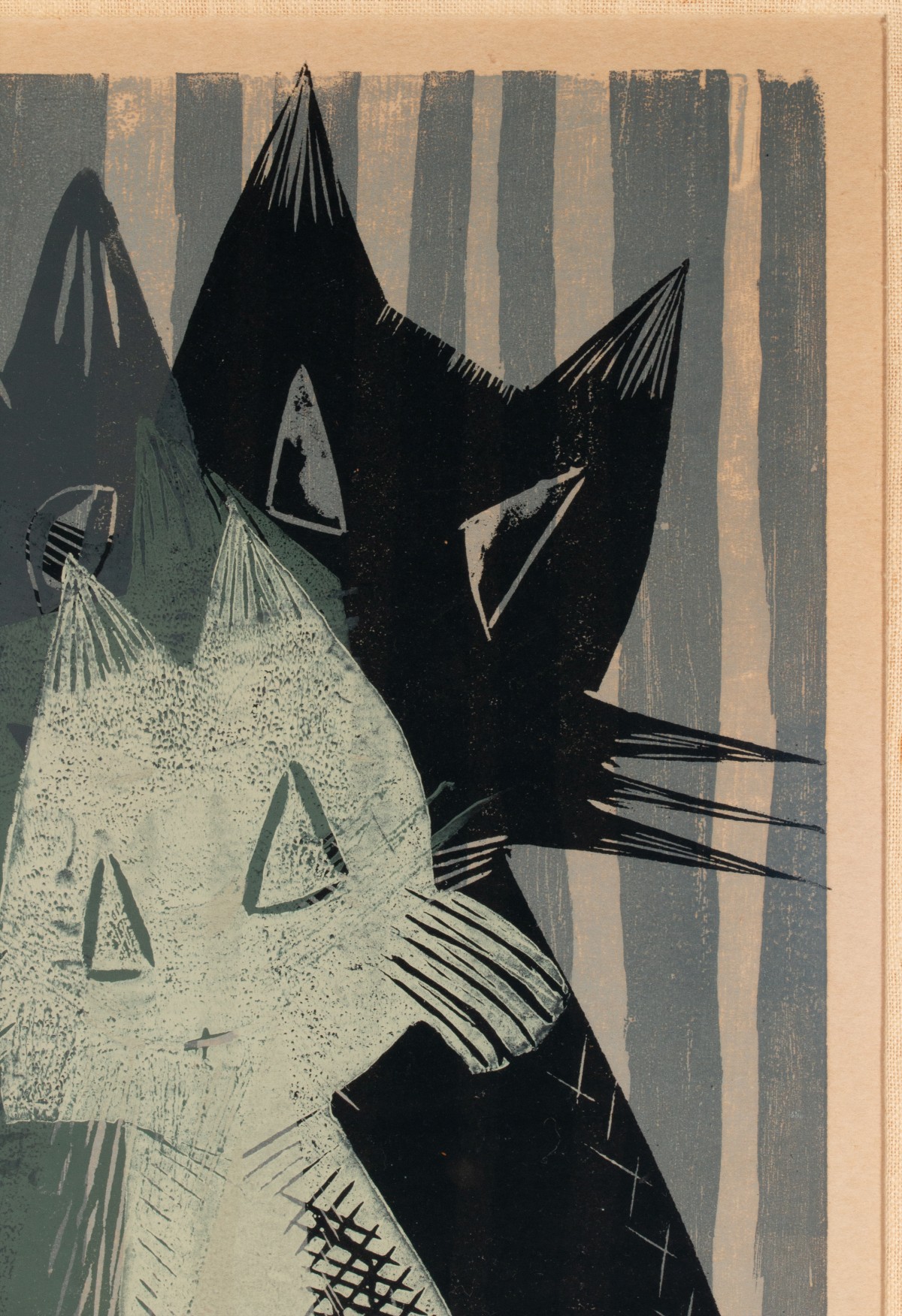 BLANCHE CARSTENSON (1907-2002) SERIGRAPH