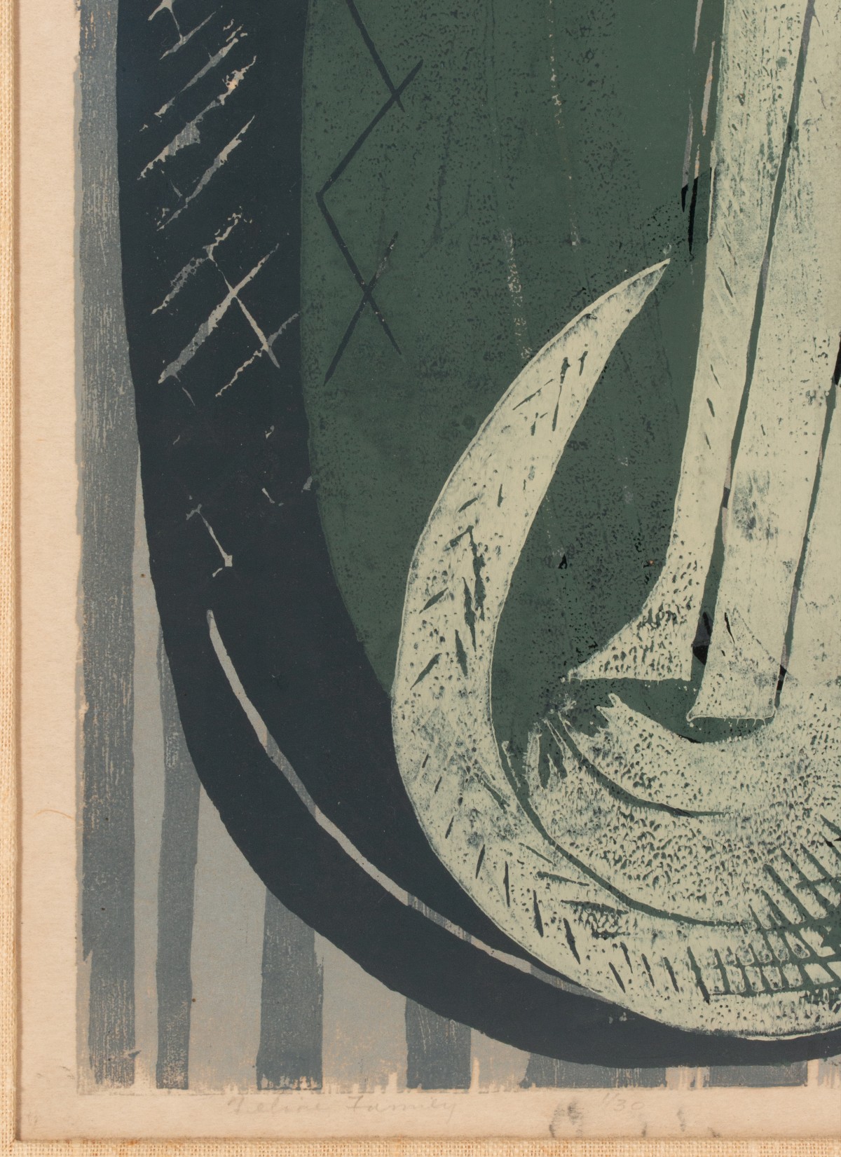 BLANCHE CARSTENSON (1907-2002) SERIGRAPH