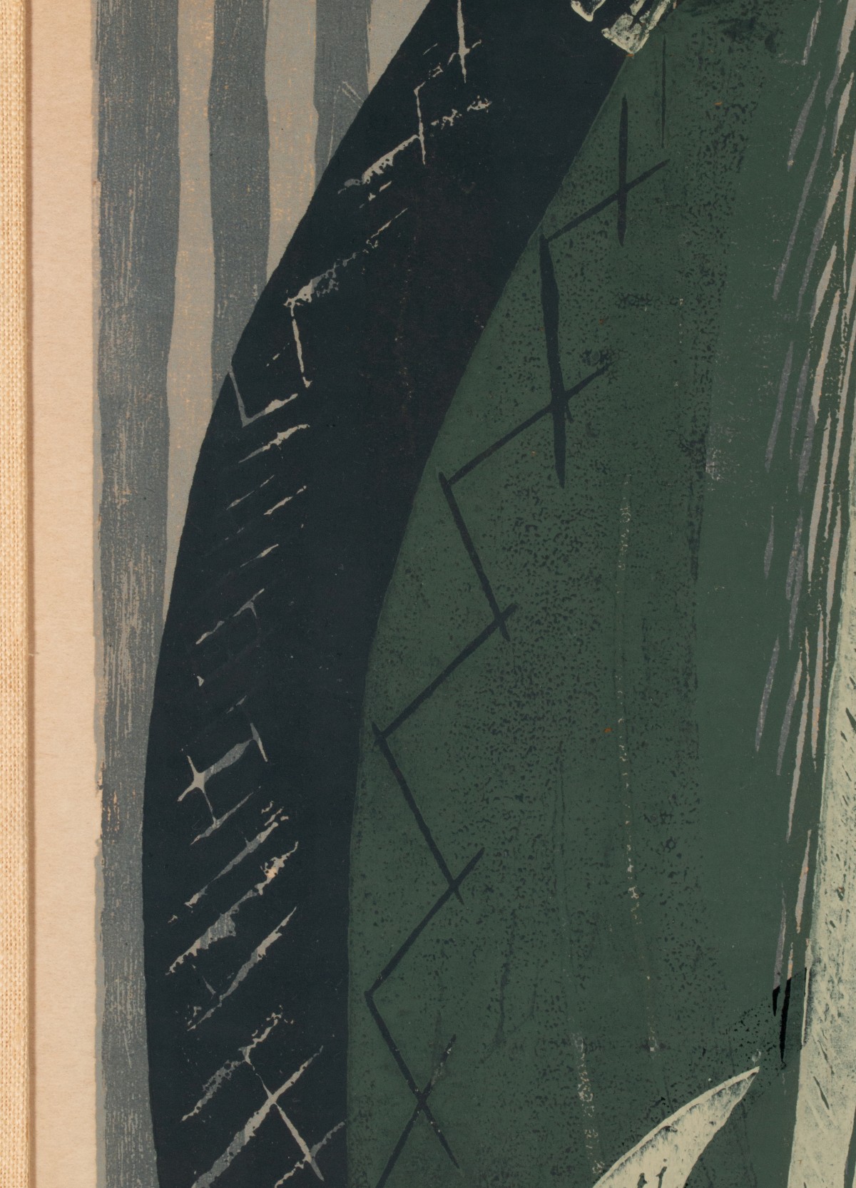 BLANCHE CARSTENSON (1907-2002) SERIGRAPH
