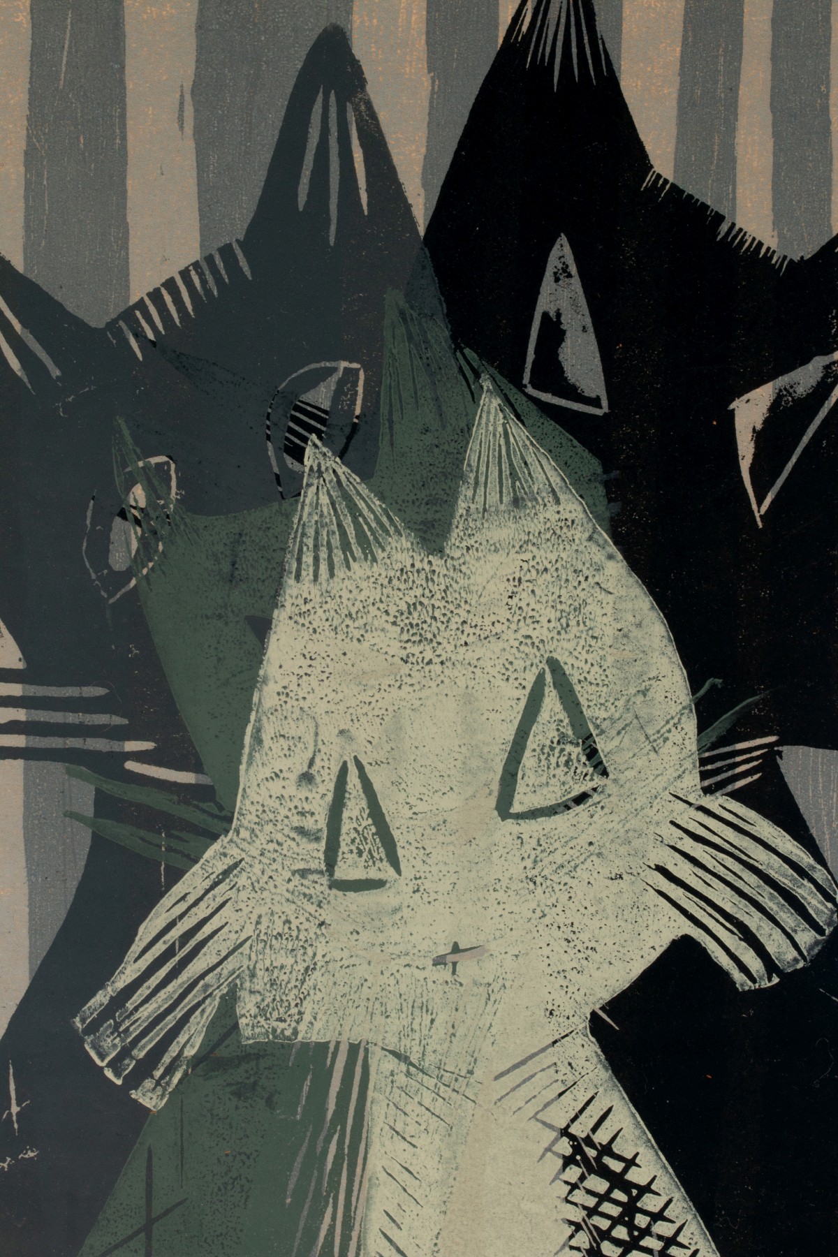 BLANCHE CARSTENSON (1907-2002) SERIGRAPH