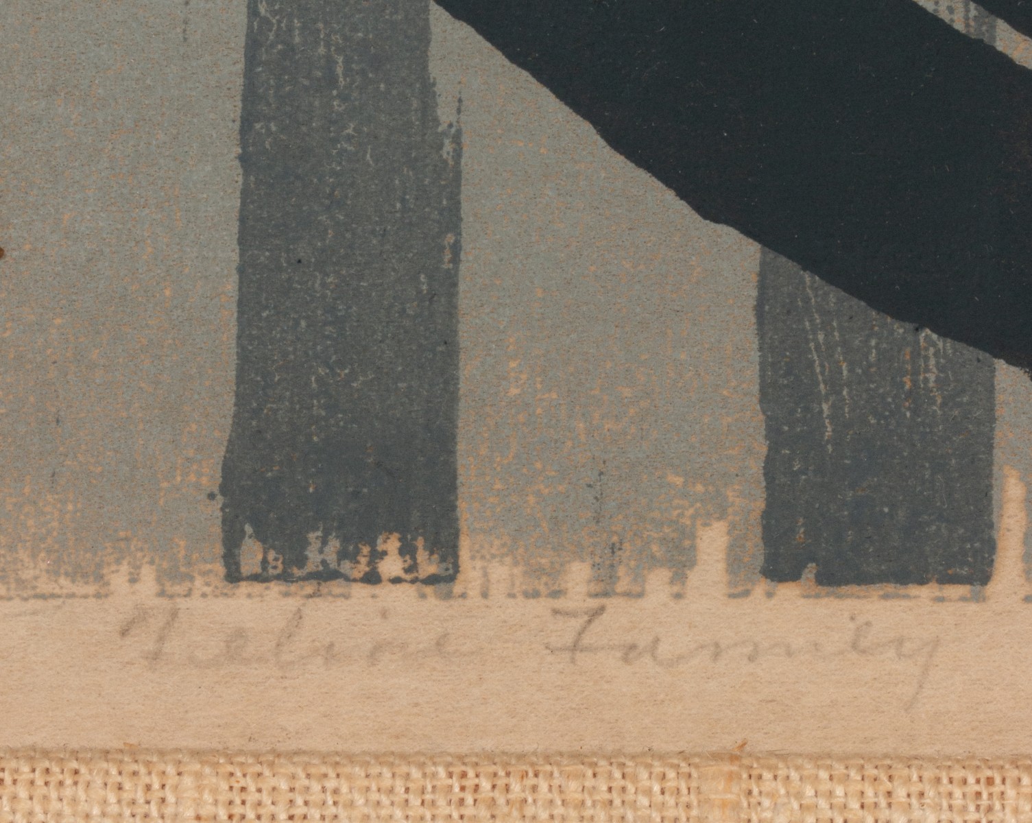 BLANCHE CARSTENSON (1907-2002) SERIGRAPH