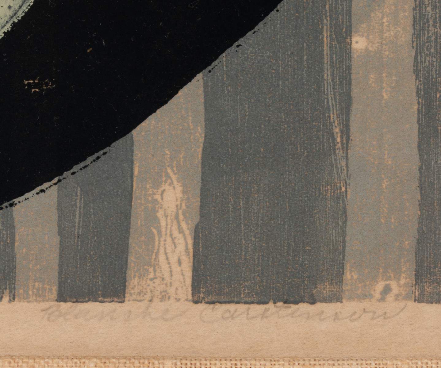 BLANCHE CARSTENSON (1907-2002) SERIGRAPH