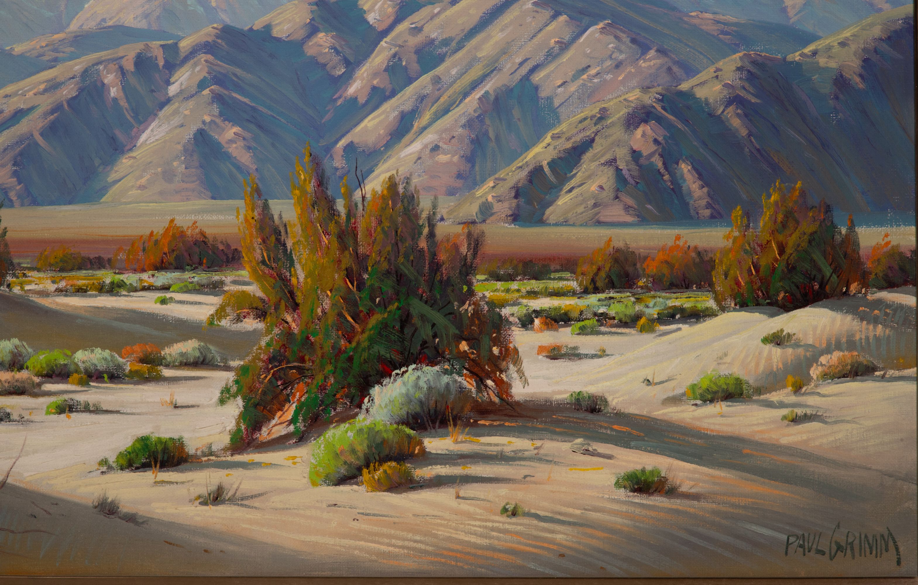 PAUL GRIMM (CALIFORNIA (1891-1974) OIL ON CANVAS