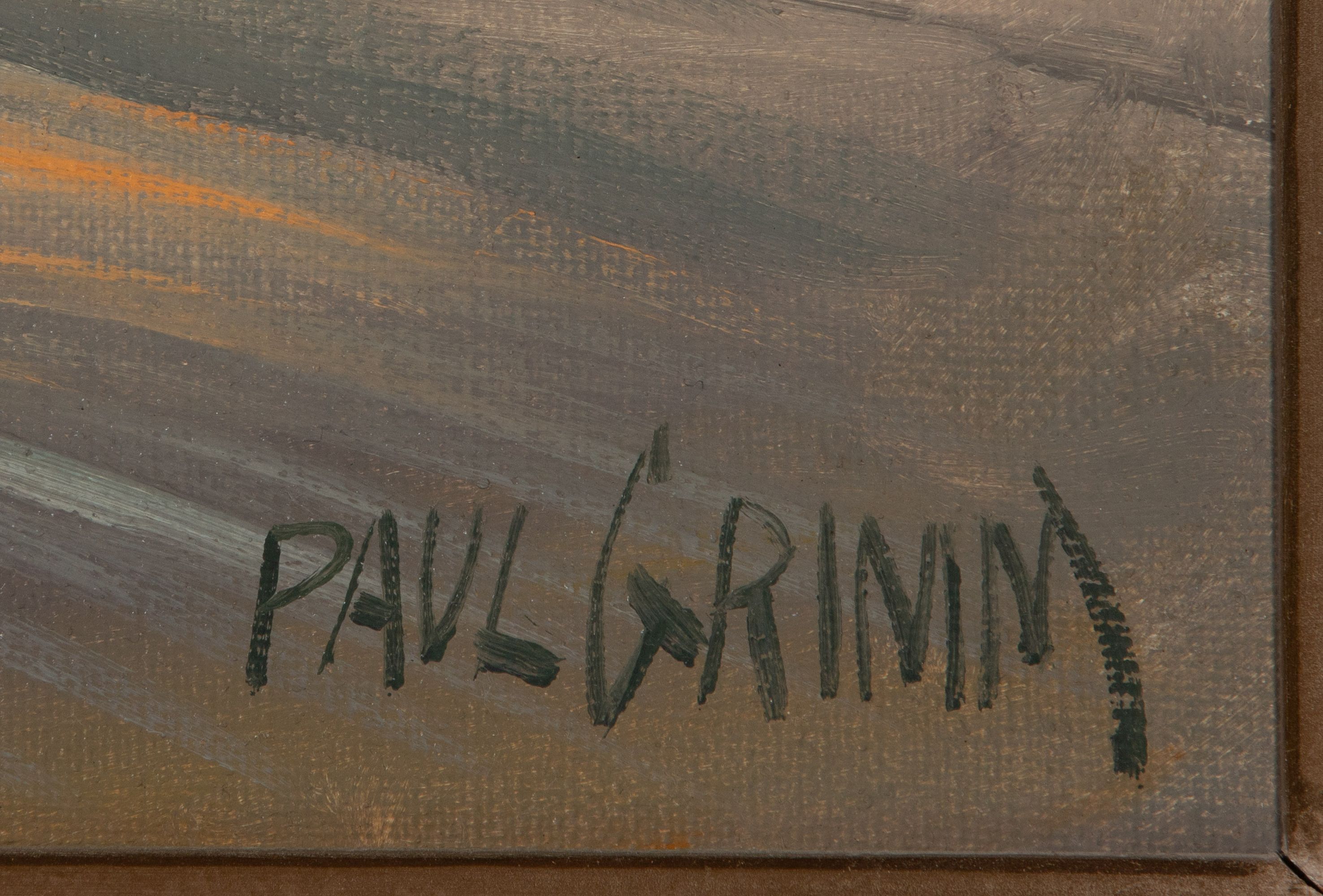 PAUL GRIMM (CALIFORNIA (1891-1974) OIL ON CANVAS