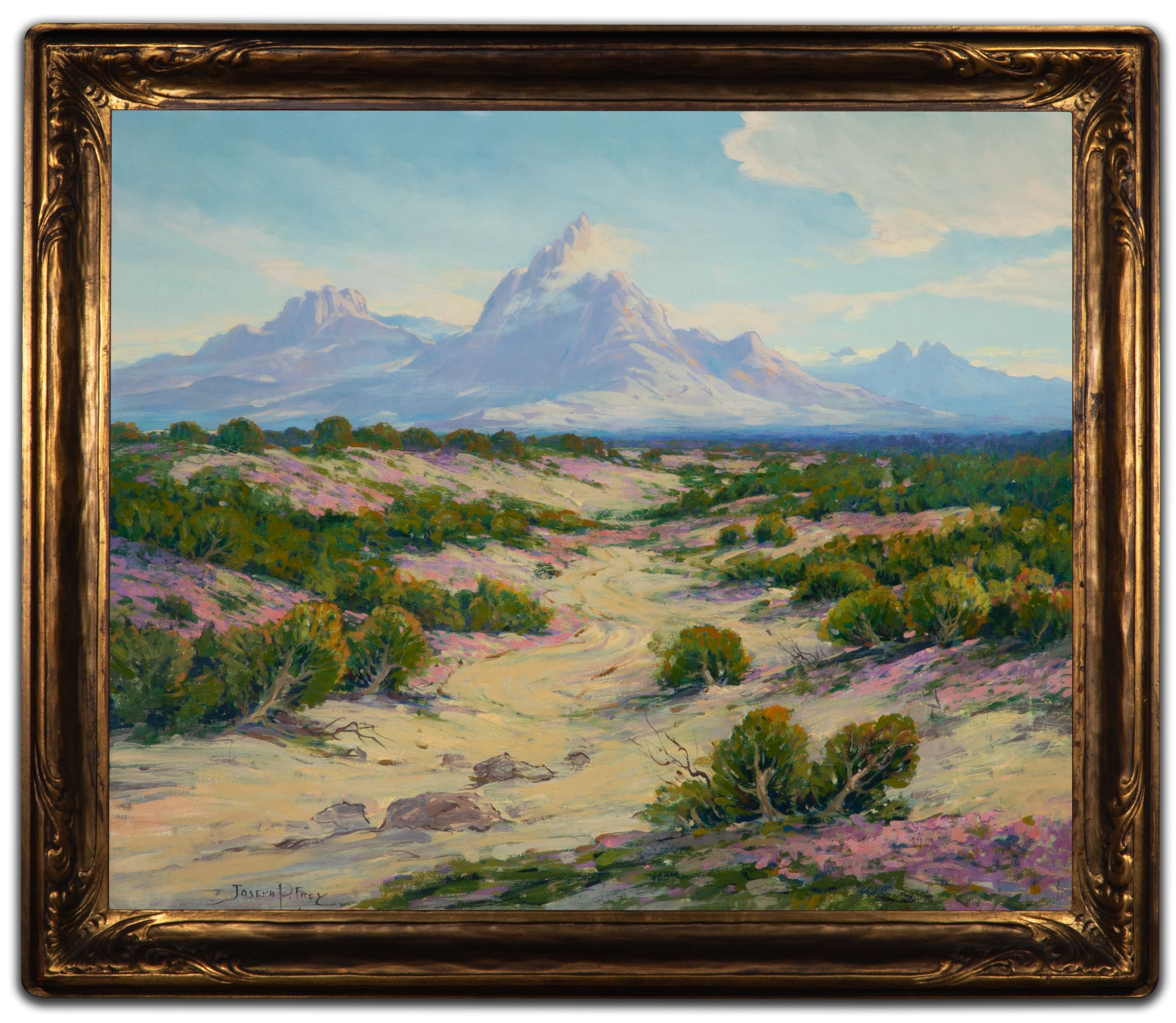 JOSEPH FREY (1892-1977) CALIFORNIA OIL ON CANVAS
