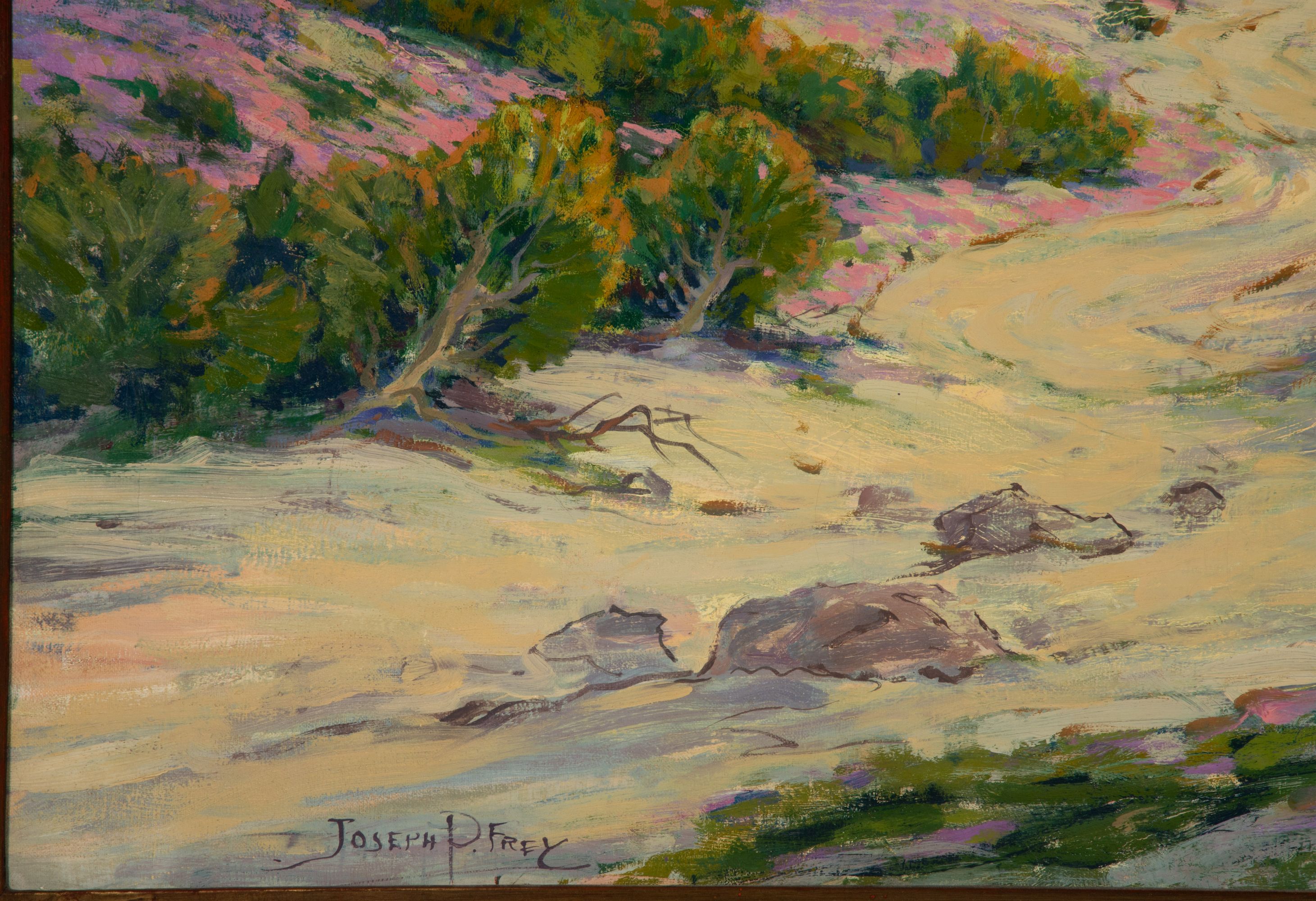 JOSEPH FREY (1892-1977) CALIFORNIA OIL ON CANVAS