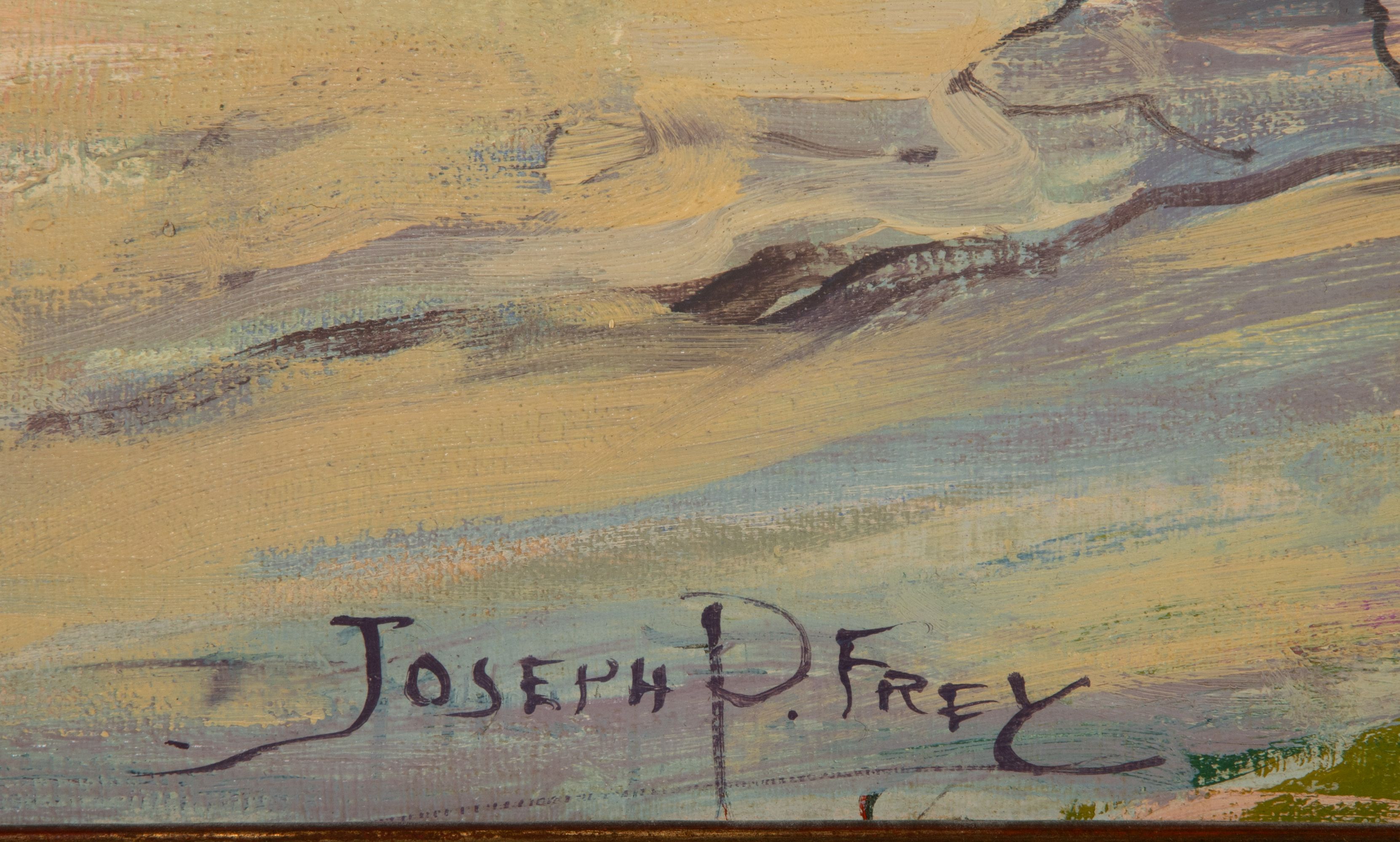 JOSEPH FREY (1892-1977) CALIFORNIA OIL ON CANVAS