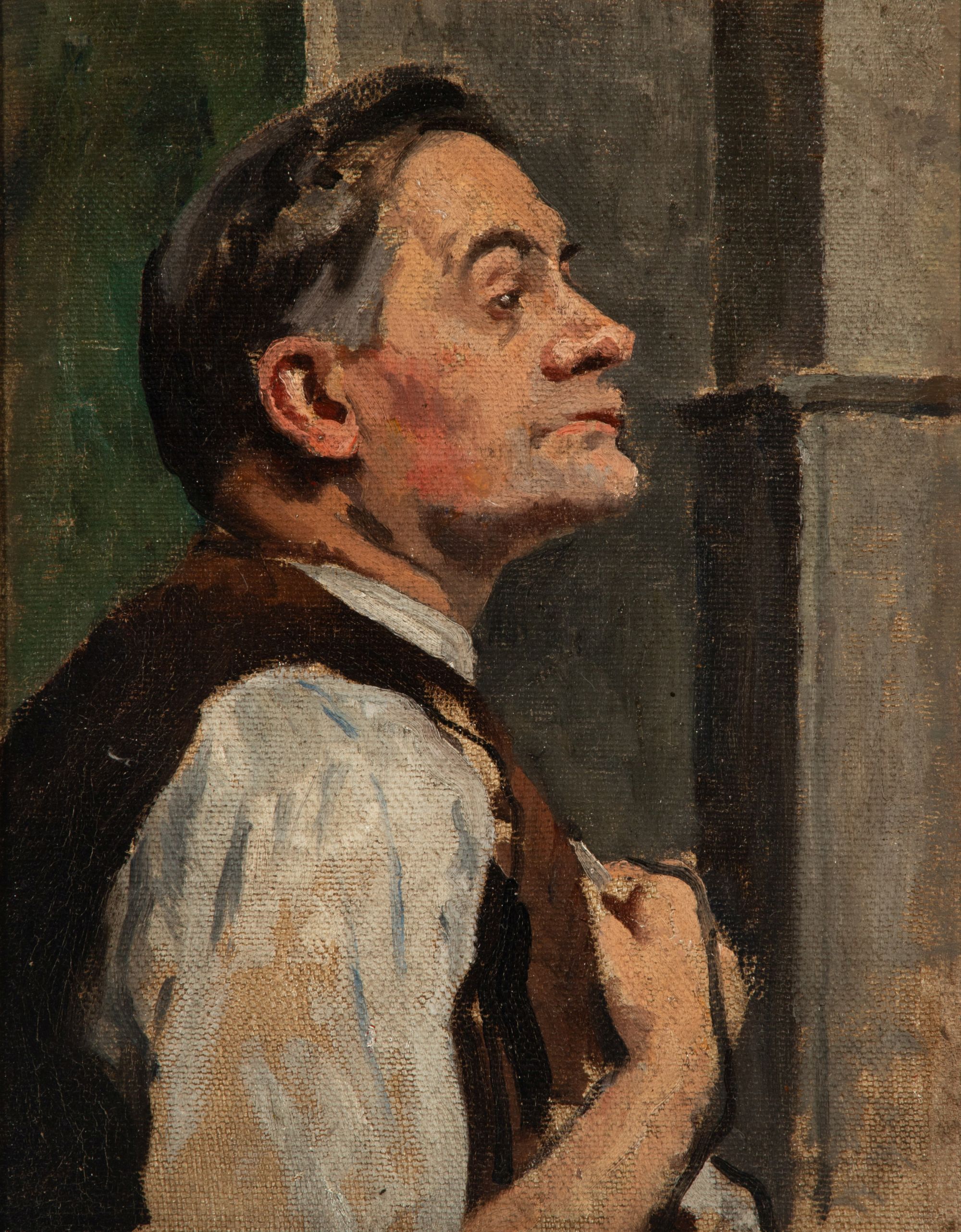 AN EARLY 20TH CENTURY AMERICAN SCHOOL PORTRAIT