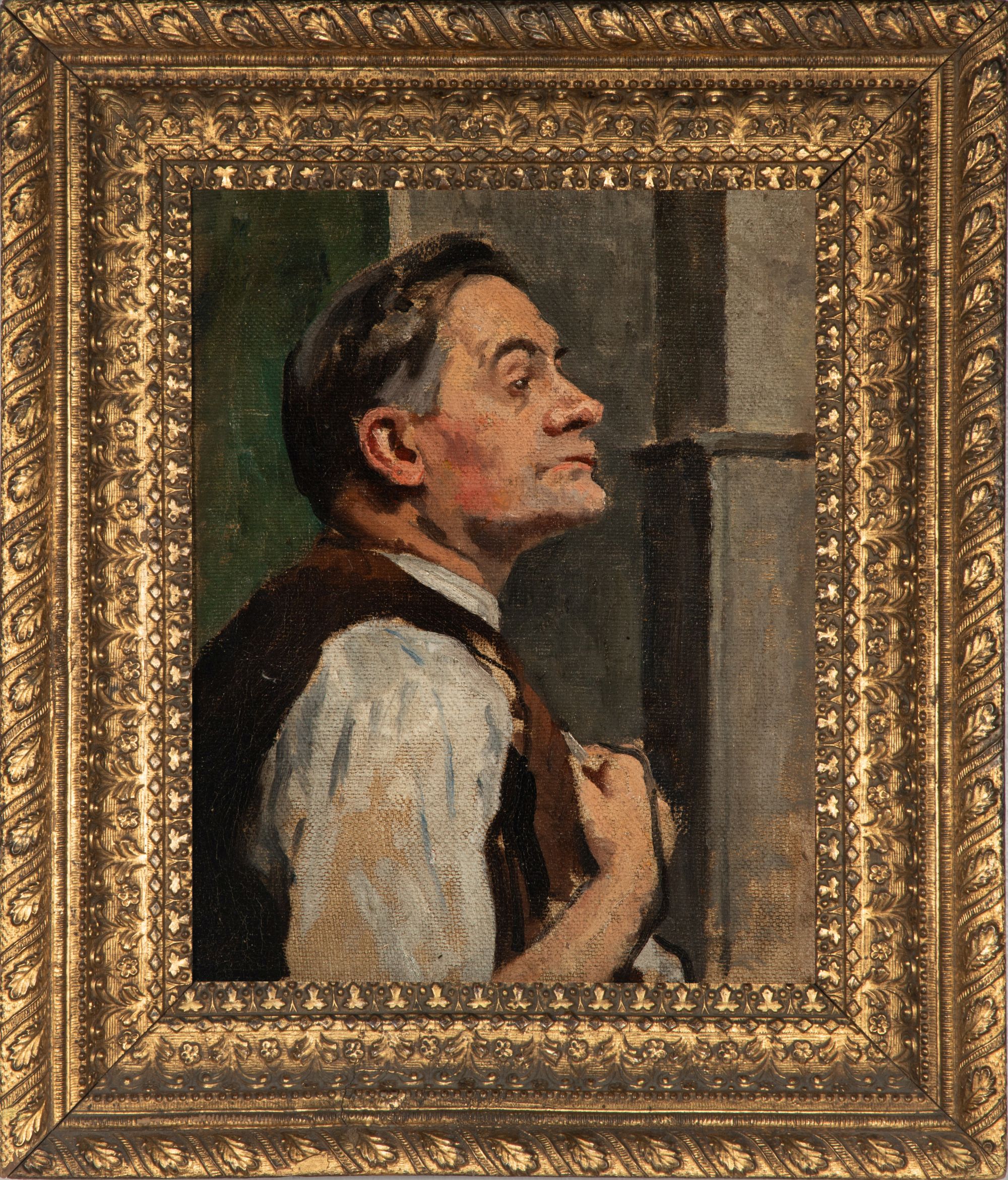 AN EARLY 20TH CENTURY AMERICAN SCHOOL PORTRAIT