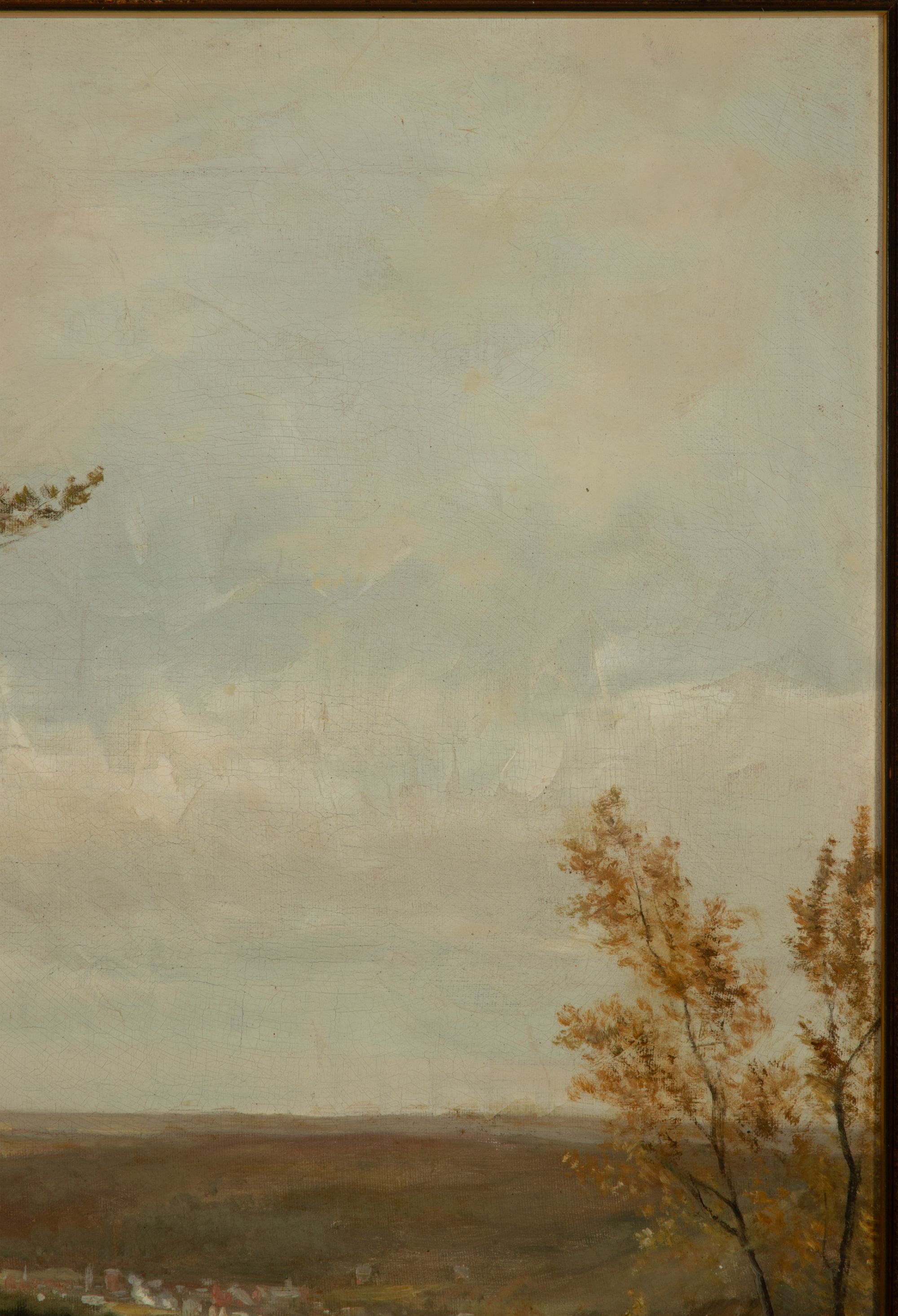 VICTOR RENSON (19TH/20TH CENTURY) OIL ON CANVAS