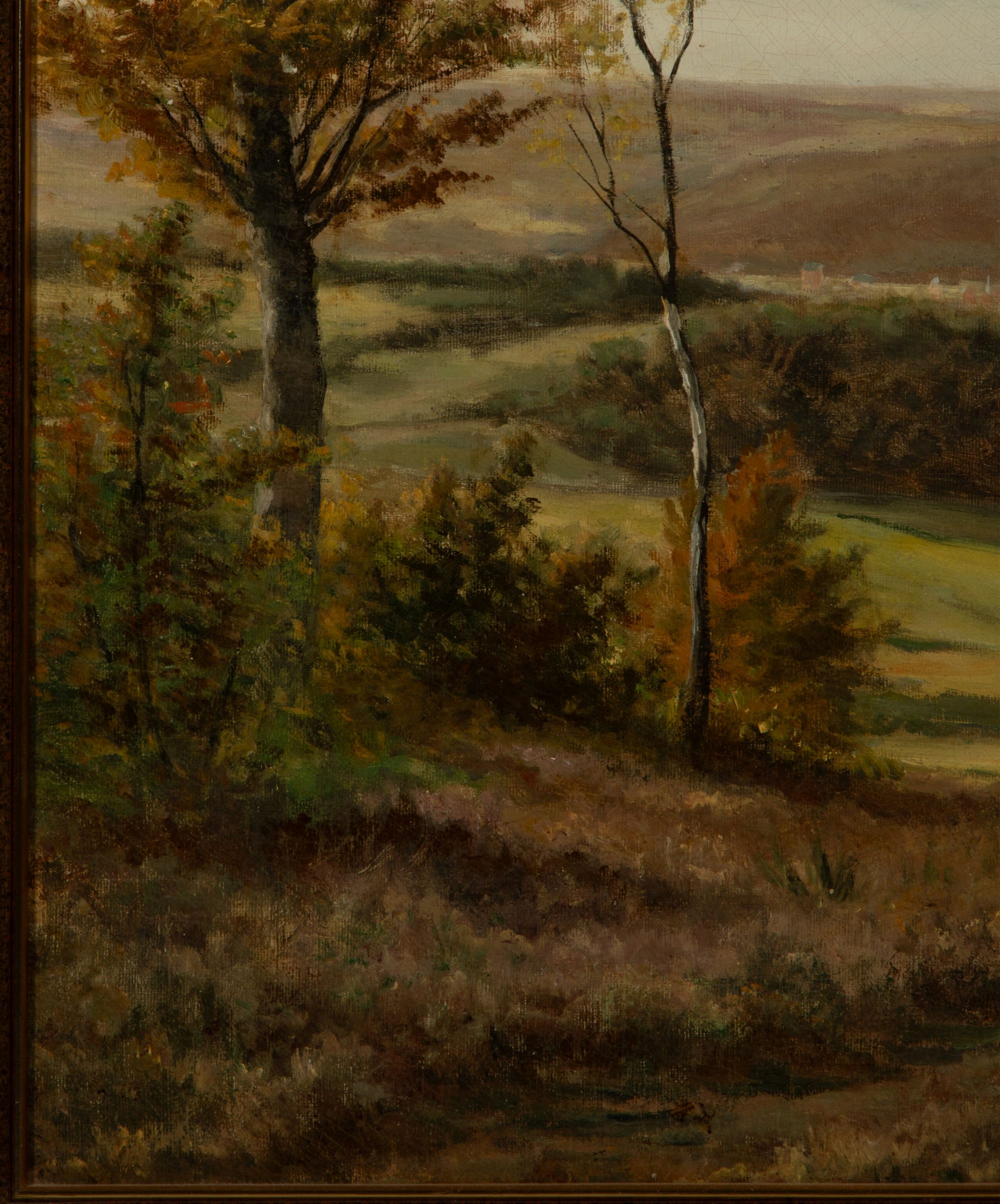 VICTOR RENSON (19TH/20TH CENTURY) OIL ON CANVAS