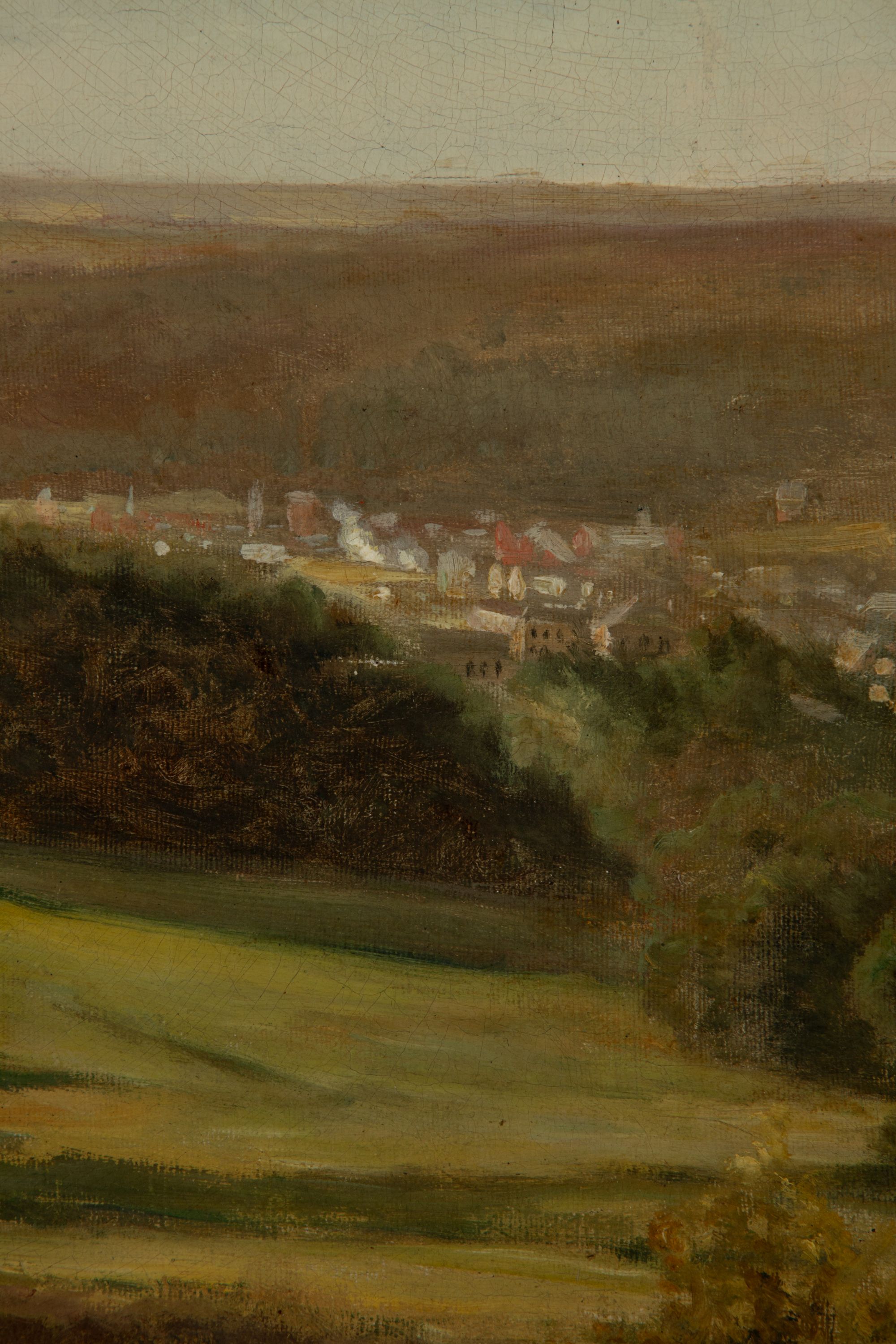 VICTOR RENSON (19TH/20TH CENTURY) OIL ON CANVAS