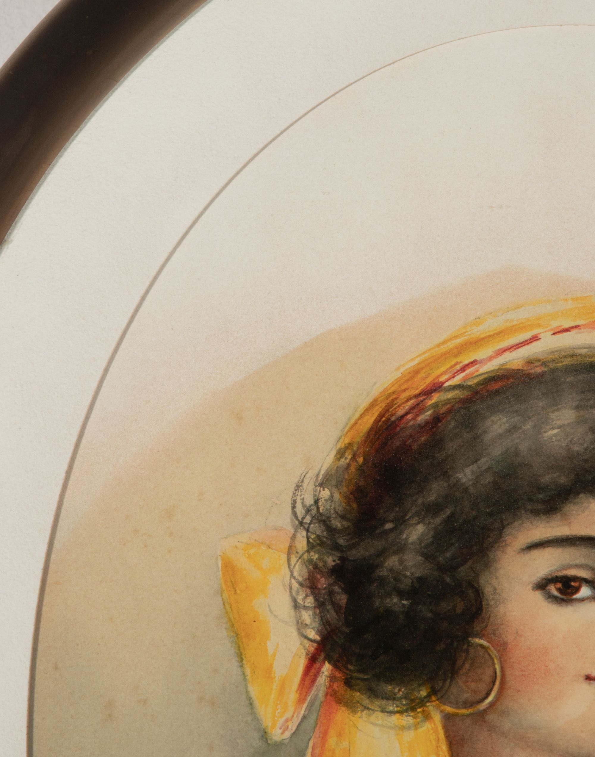 WATERCOLOR SIGNED BUTLER CIRCA 1910