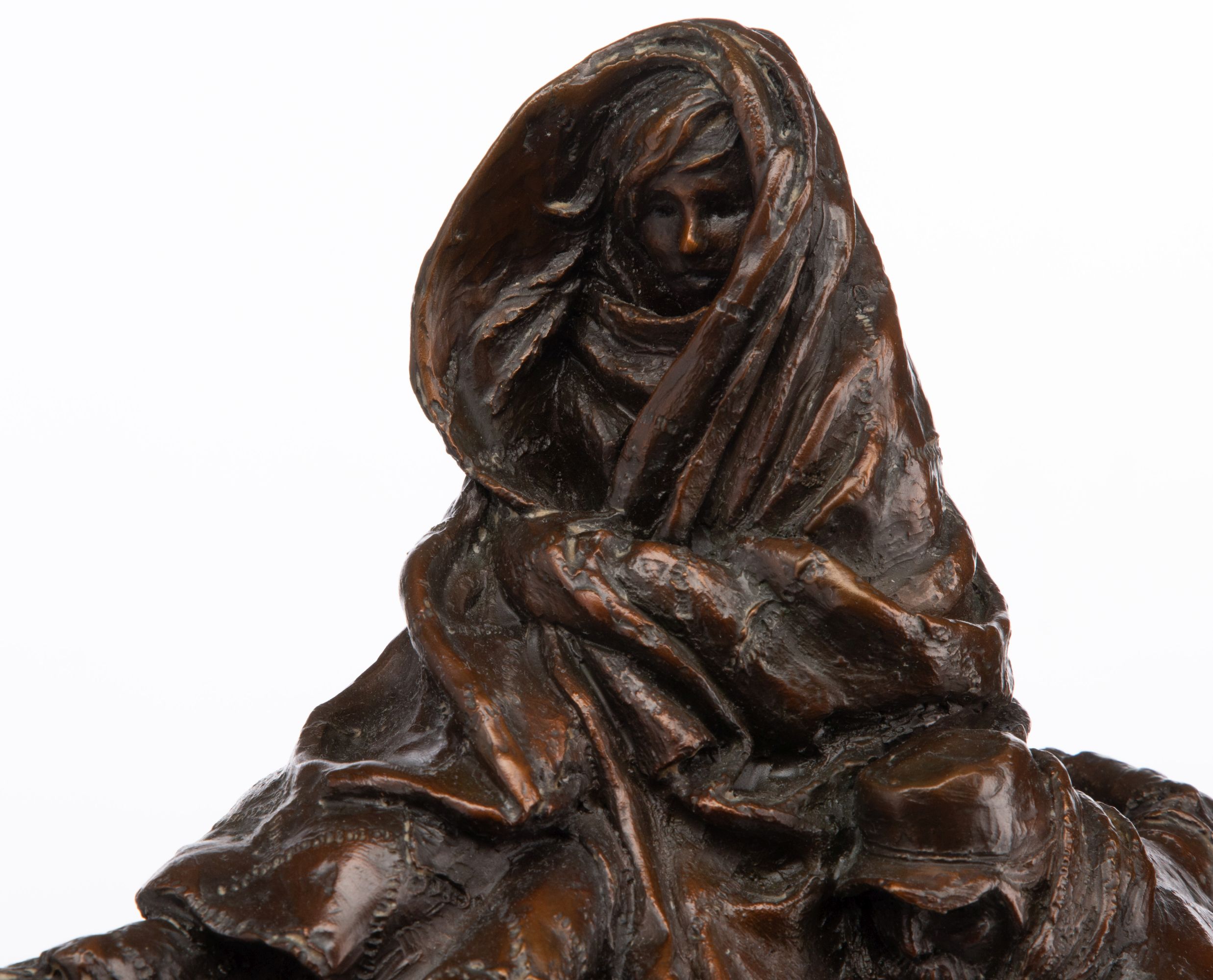 HERB MIGNERY (BORN 1937) BRONZE SCULPTURE