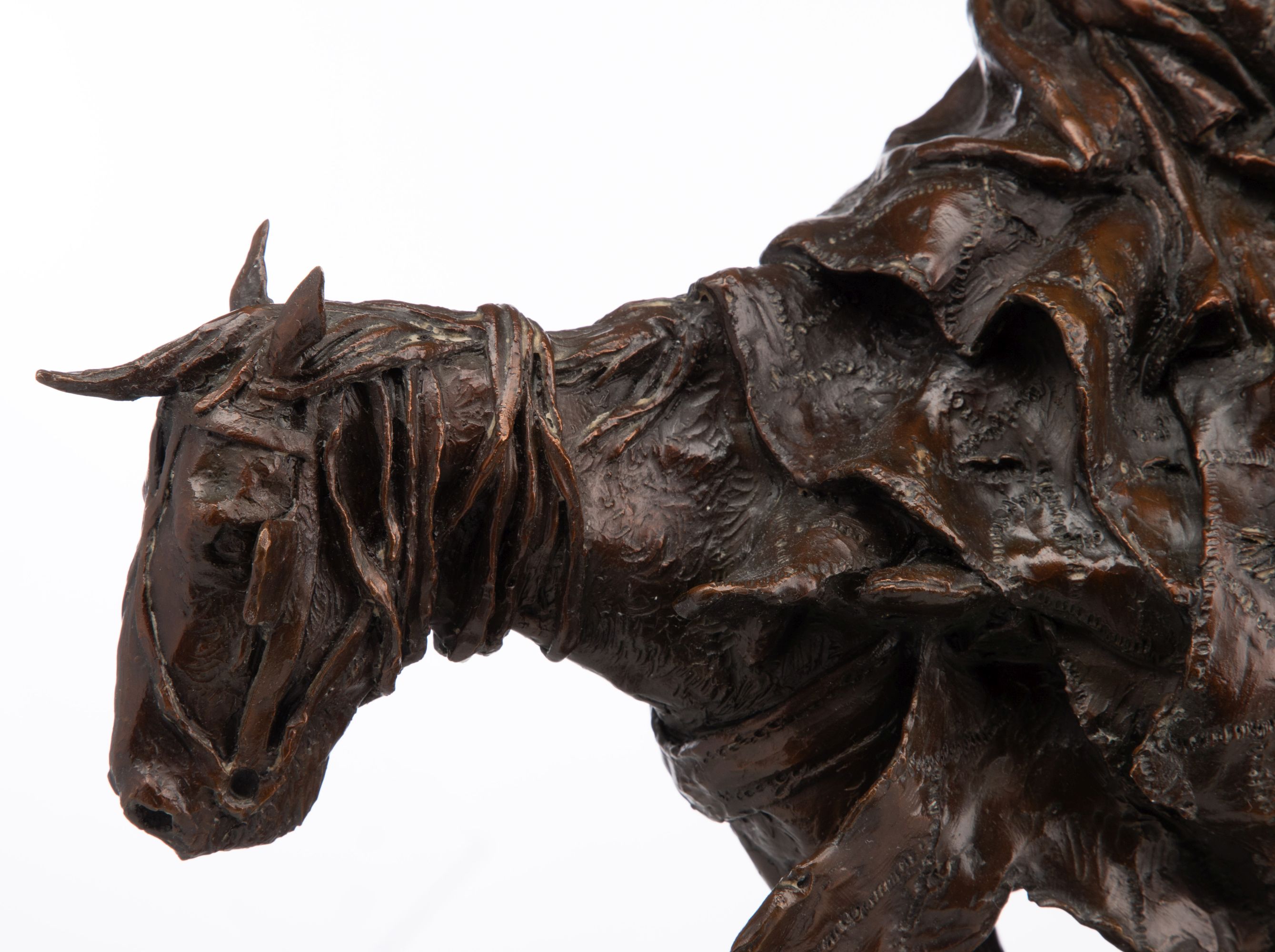 HERB MIGNERY (BORN 1937) BRONZE SCULPTURE