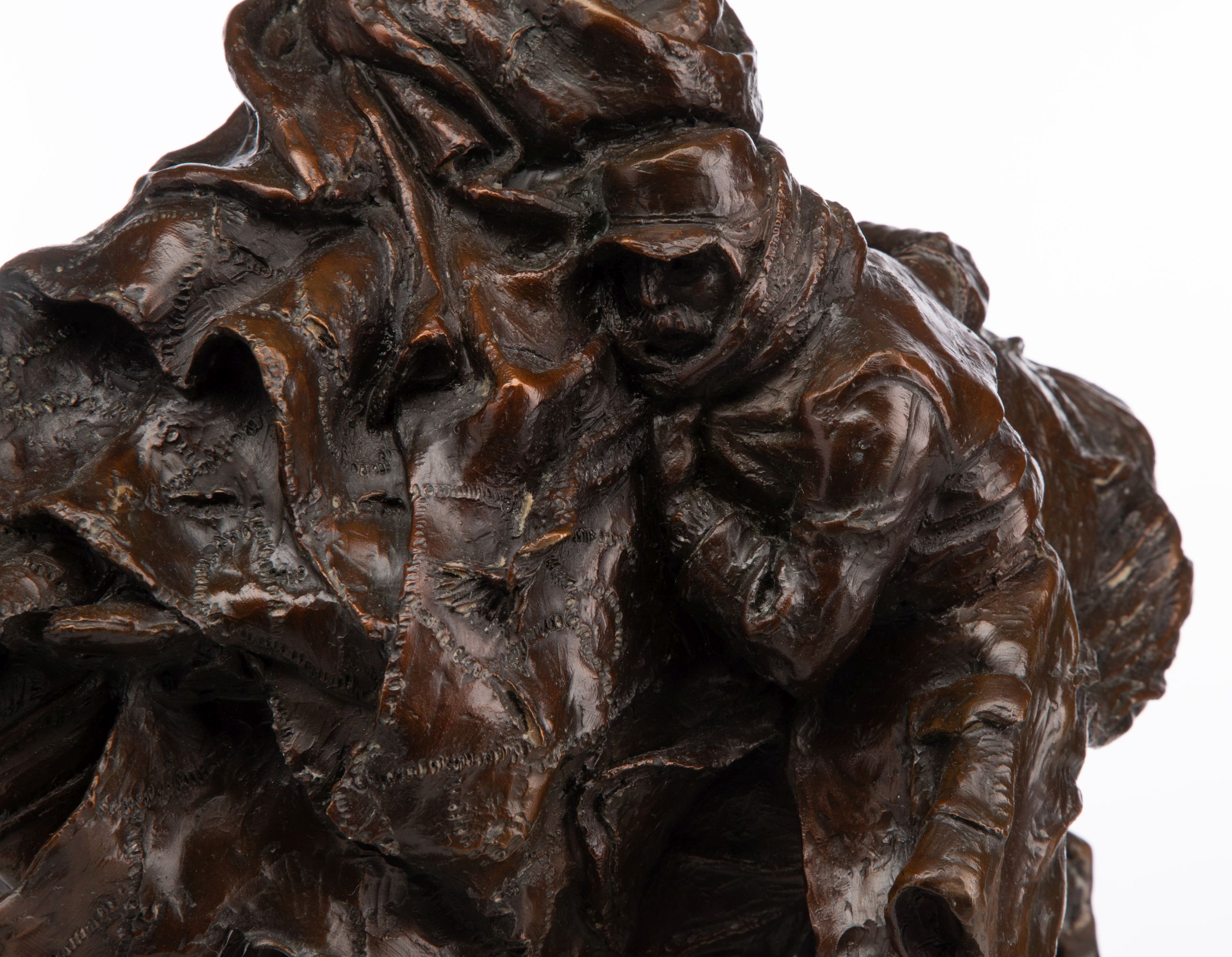 HERB MIGNERY (BORN 1937) BRONZE SCULPTURE