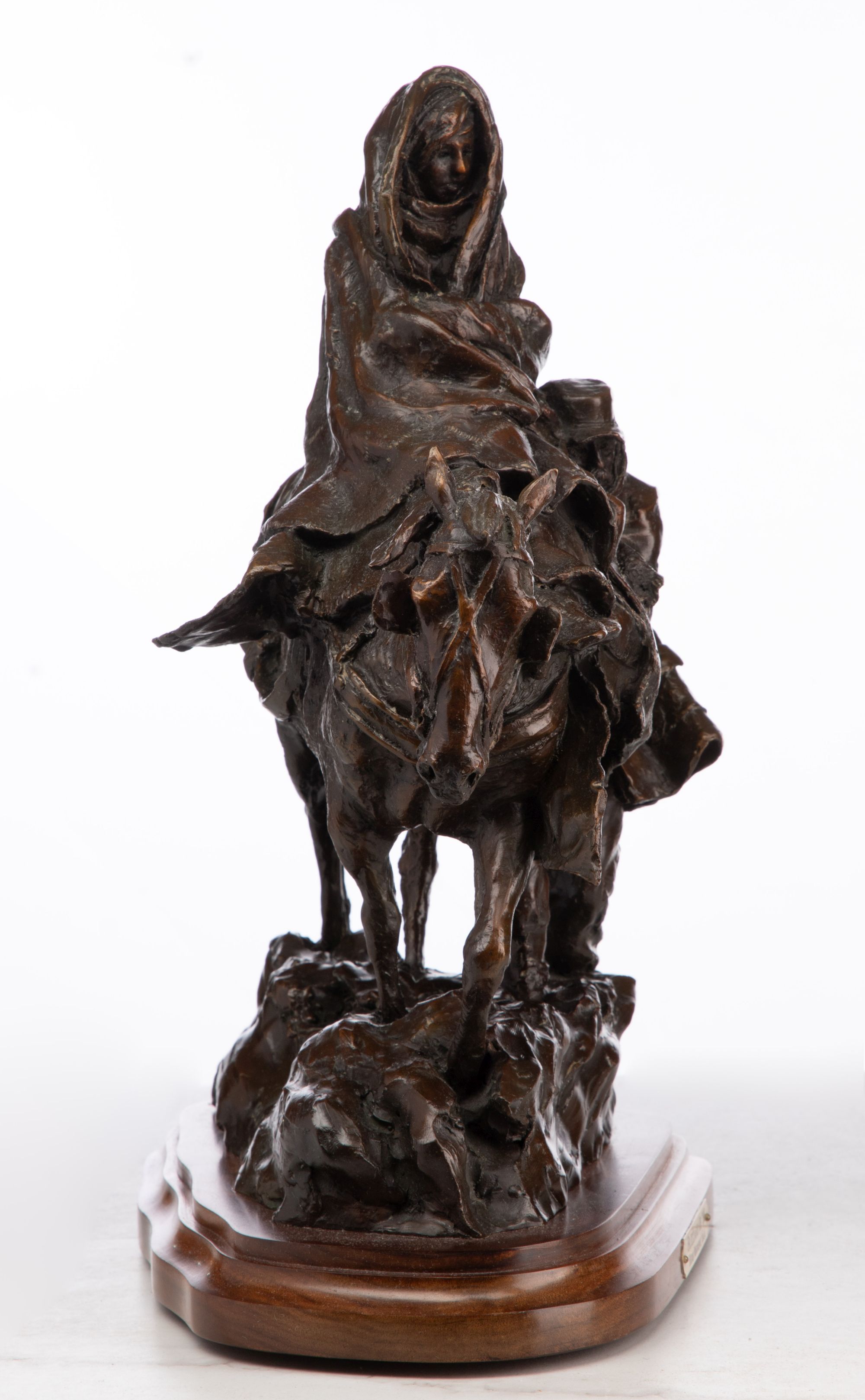 HERB MIGNERY (BORN 1937) BRONZE SCULPTURE