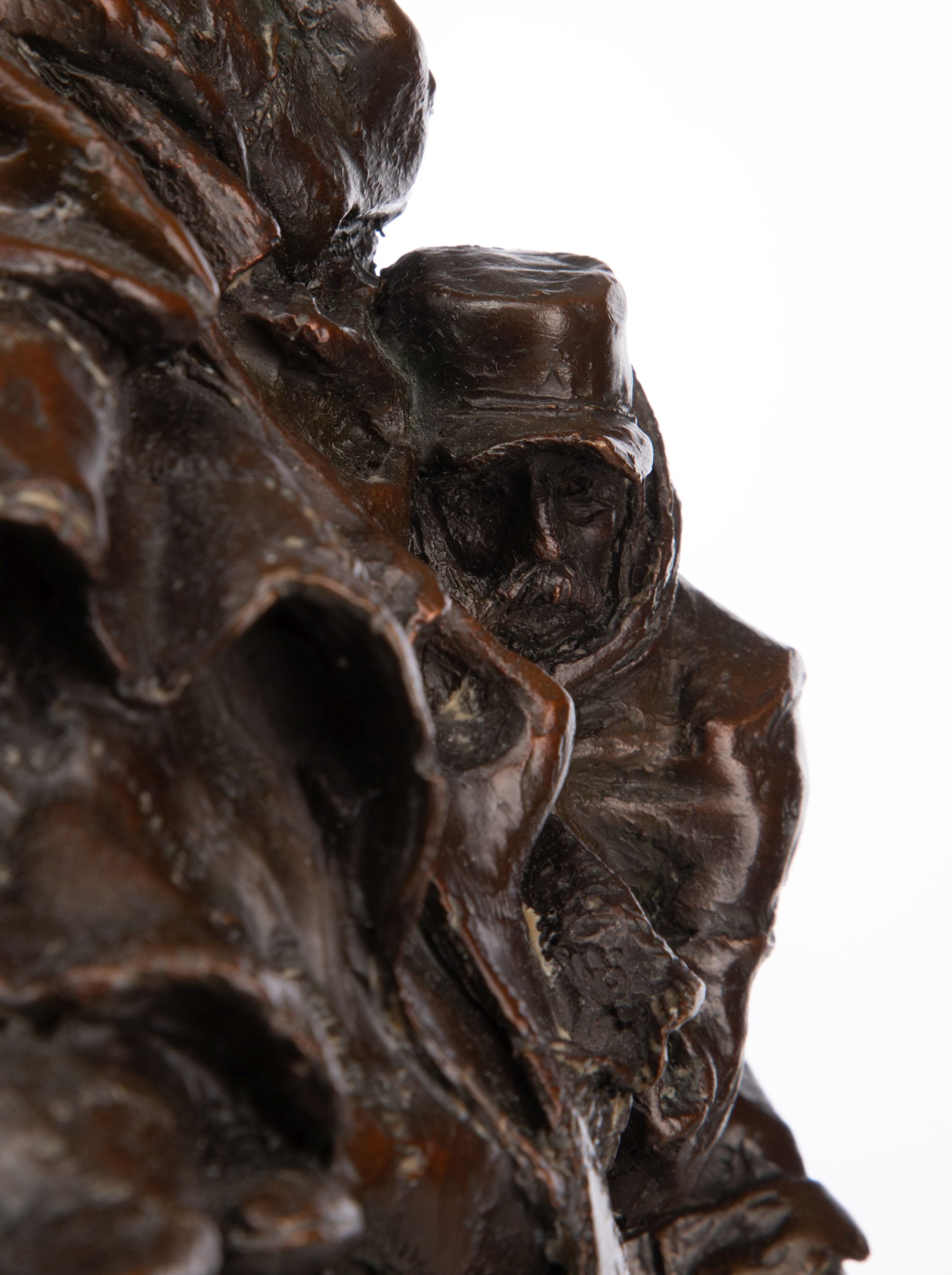 HERB MIGNERY (BORN 1937) BRONZE SCULPTURE