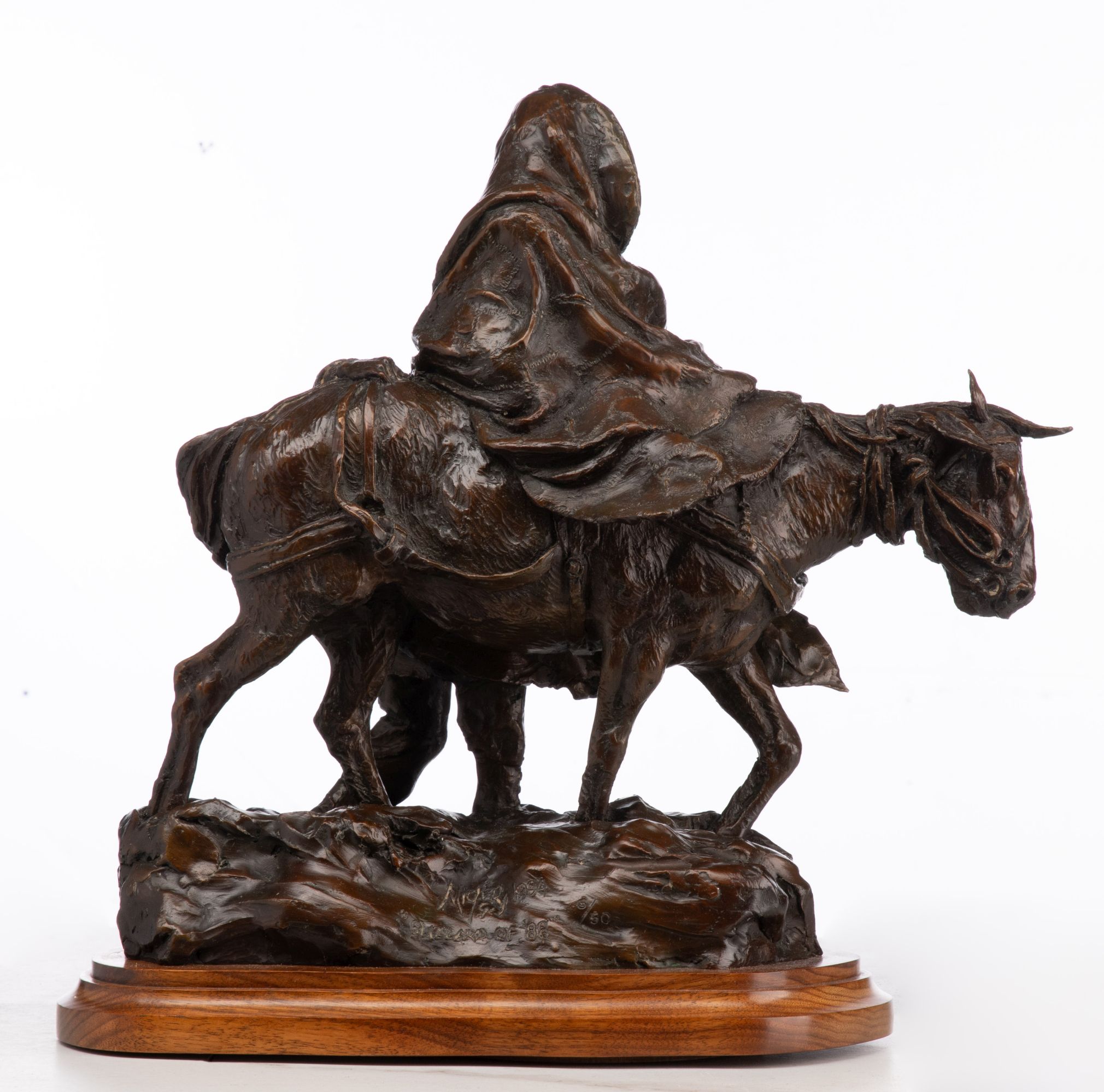 HERB MIGNERY (BORN 1937) BRONZE SCULPTURE