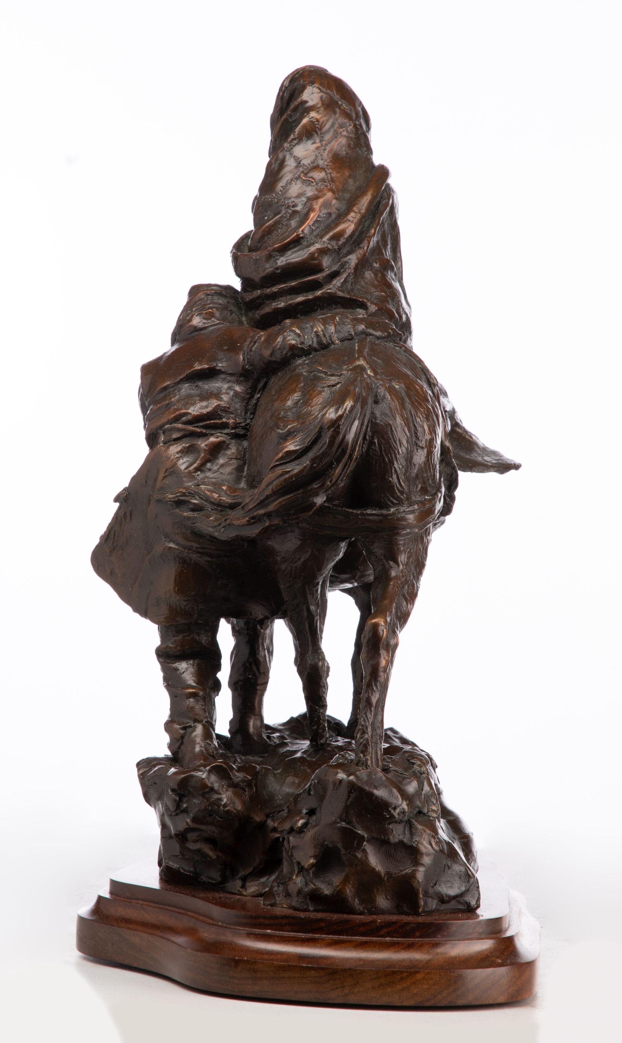 HERB MIGNERY (BORN 1937) BRONZE SCULPTURE