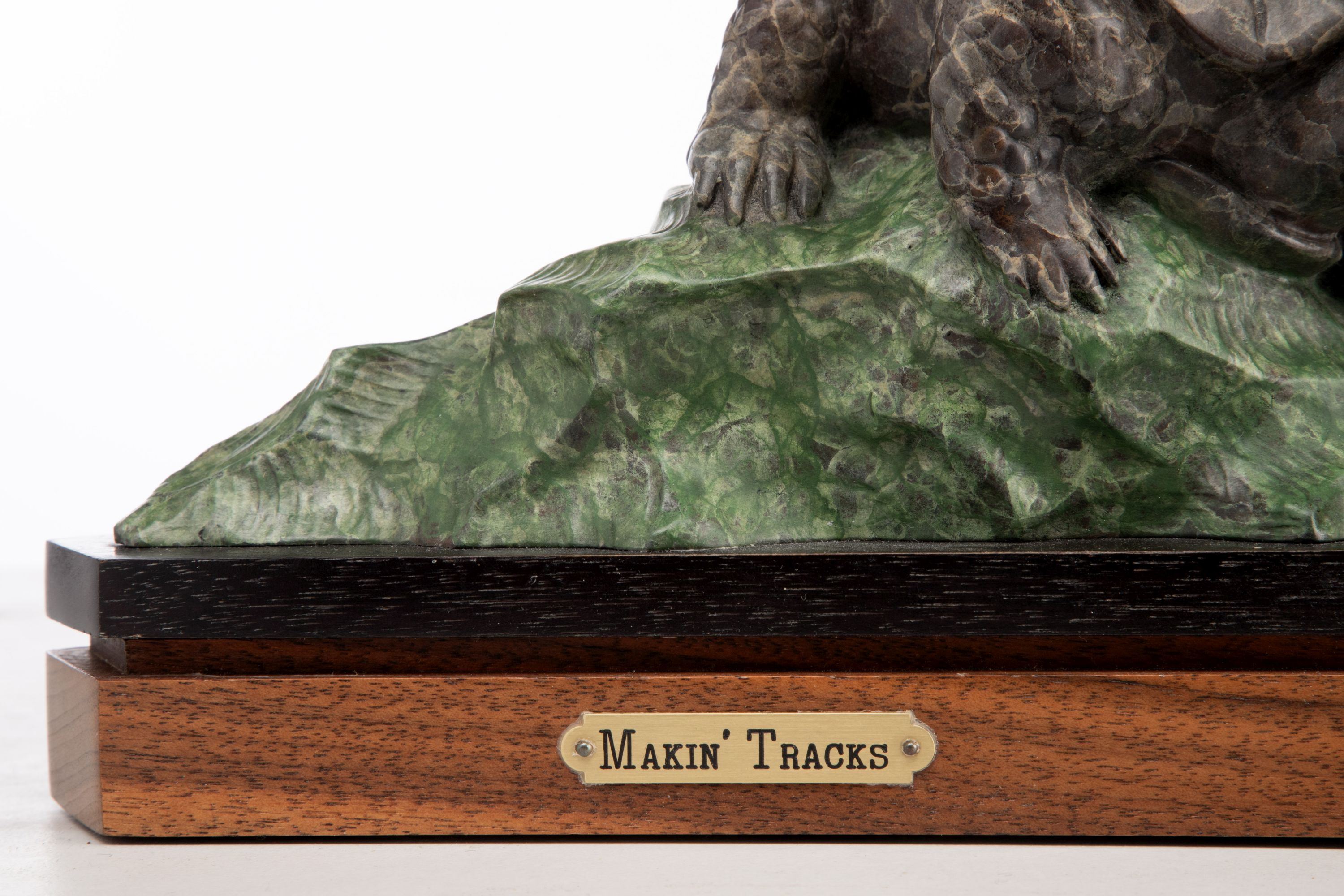 GERALD BALCIAR (BORN 1942) ANIMALIER BRONZE SCULPTURE