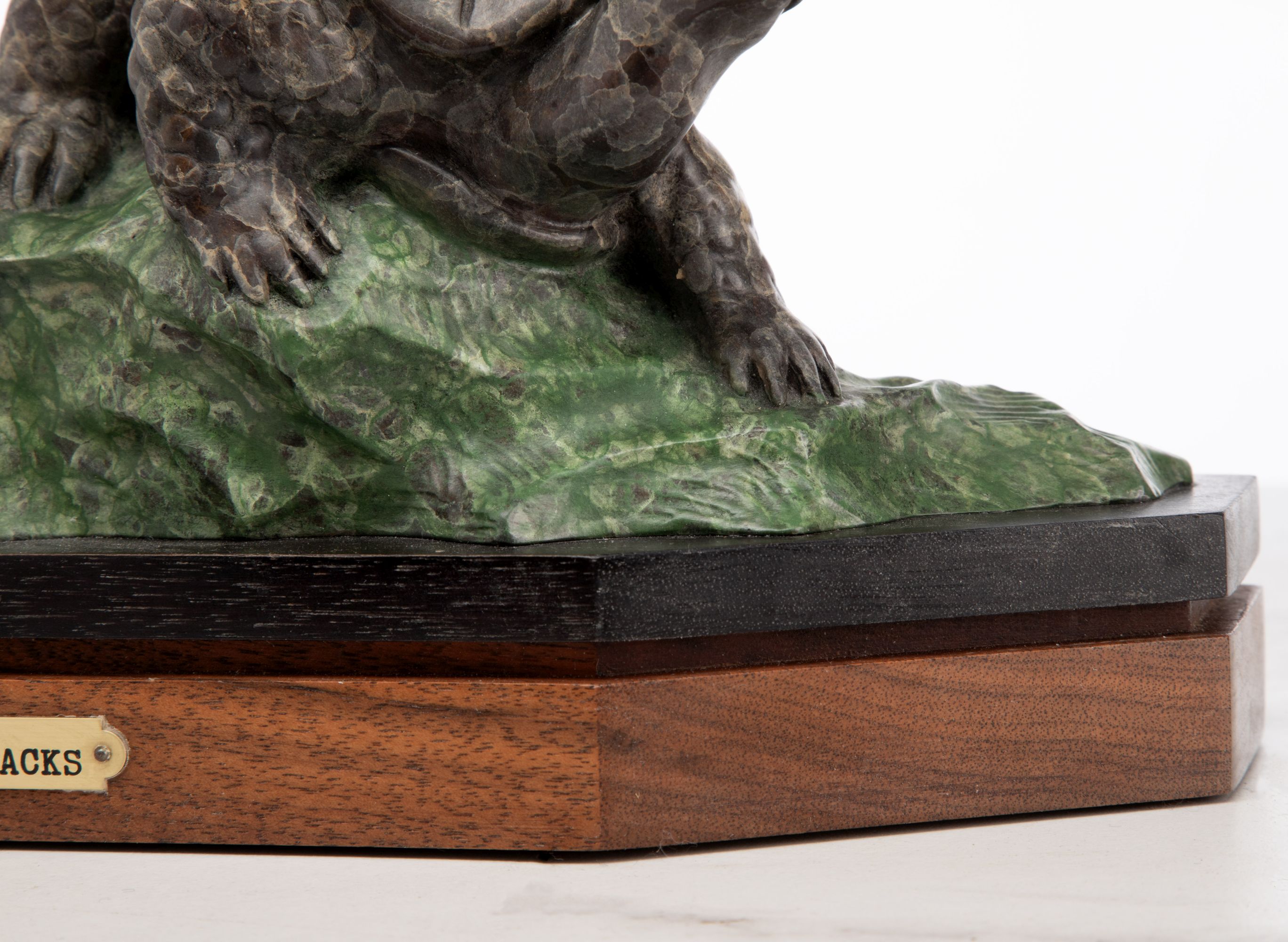 GERALD BALCIAR (BORN 1942) ANIMALIER BRONZE SCULPTURE