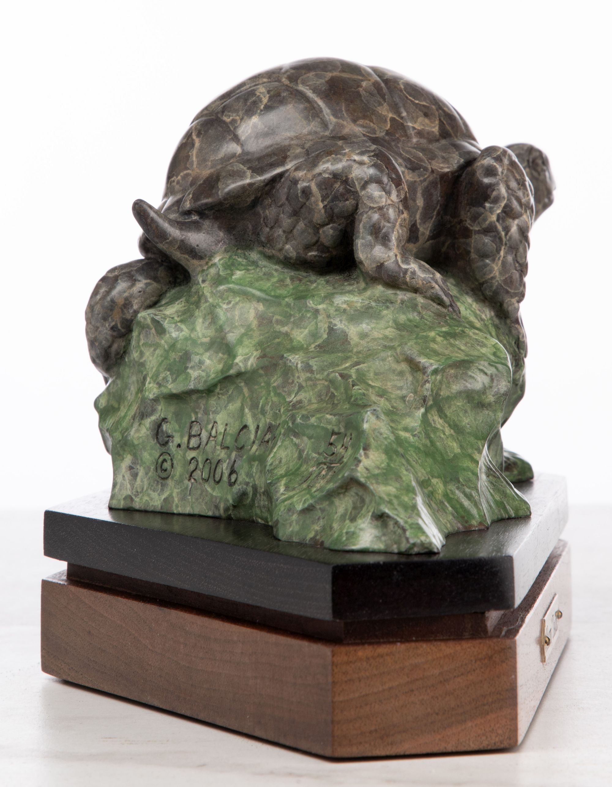 GERALD BALCIAR (BORN 1942) ANIMALIER BRONZE SCULPTURE
