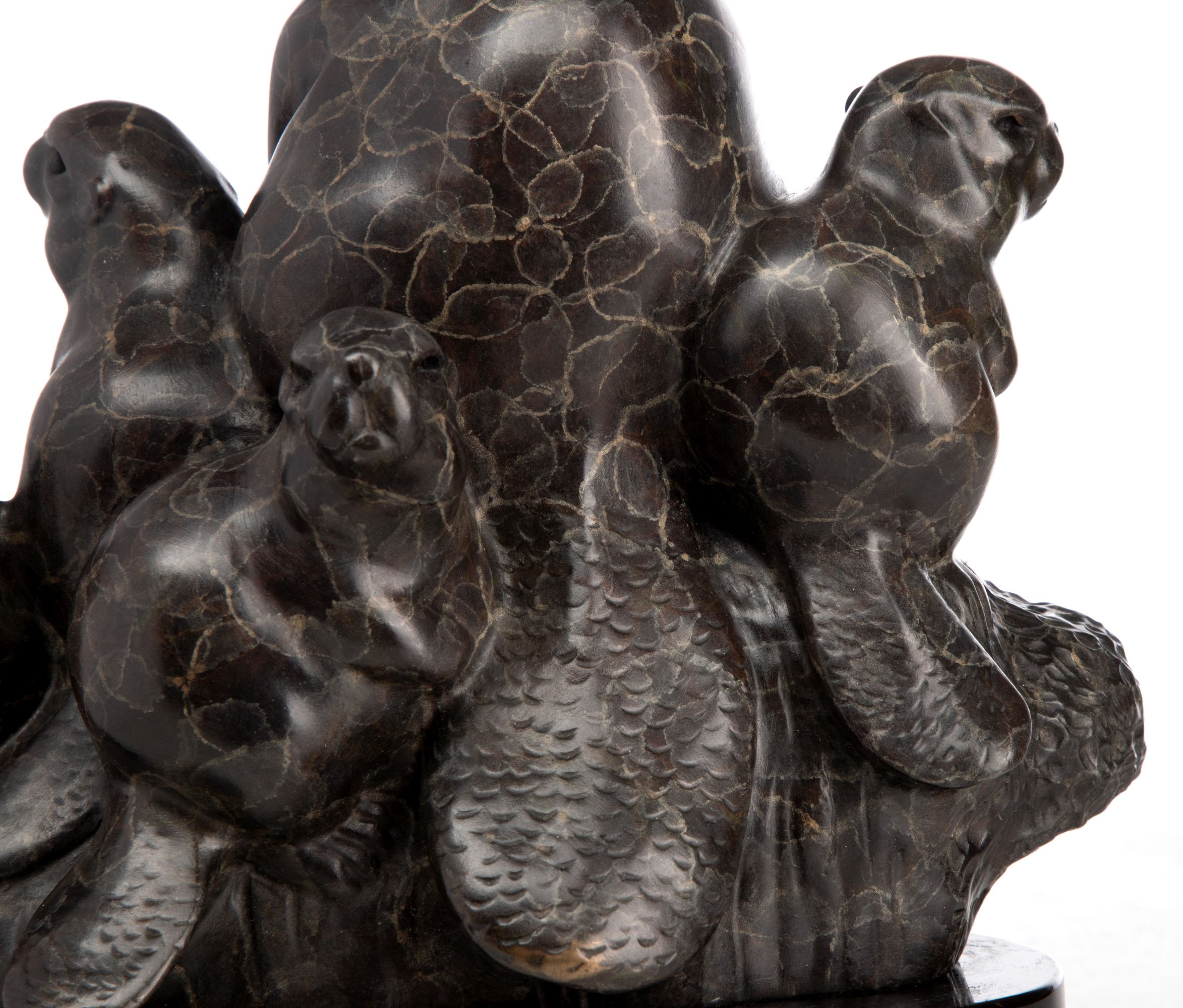 GERALD BALCIAR (BORN 1942) BRONZE STUDY