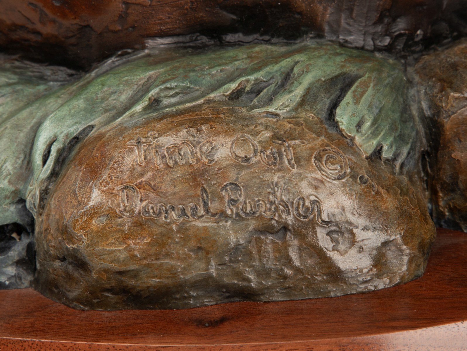 DANIEL RAY PARKER (B. 1959) BRONZE SCULPTURE