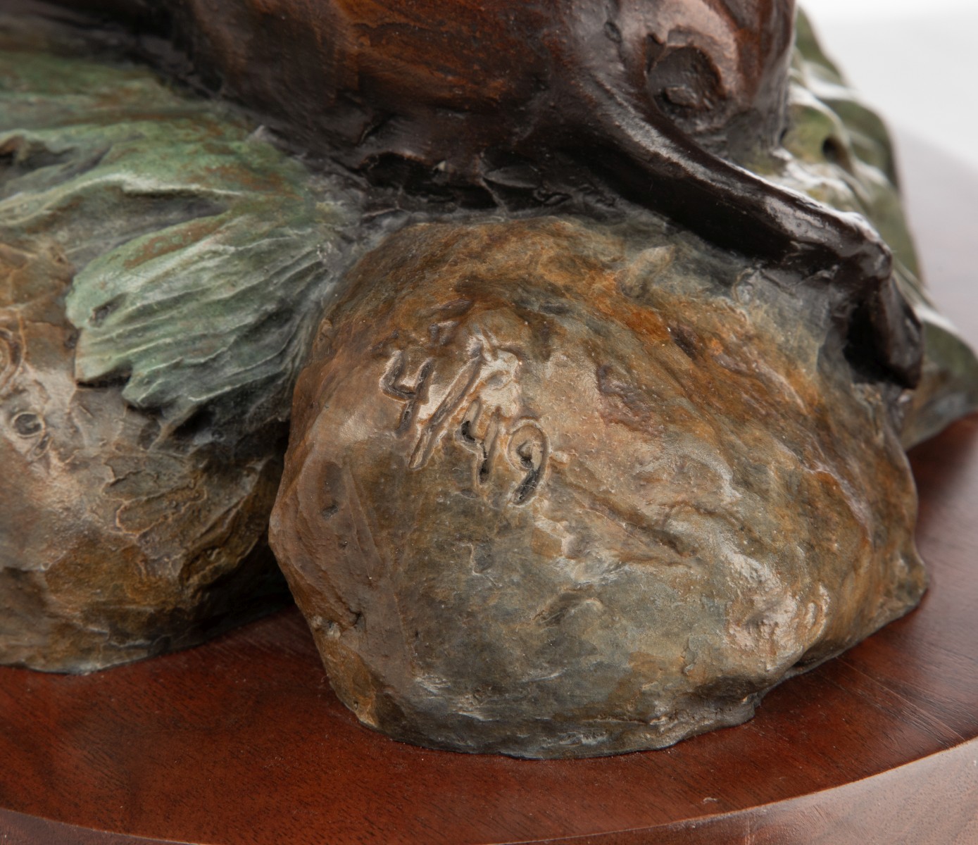 DANIEL RAY PARKER (B. 1959) BRONZE SCULPTURE