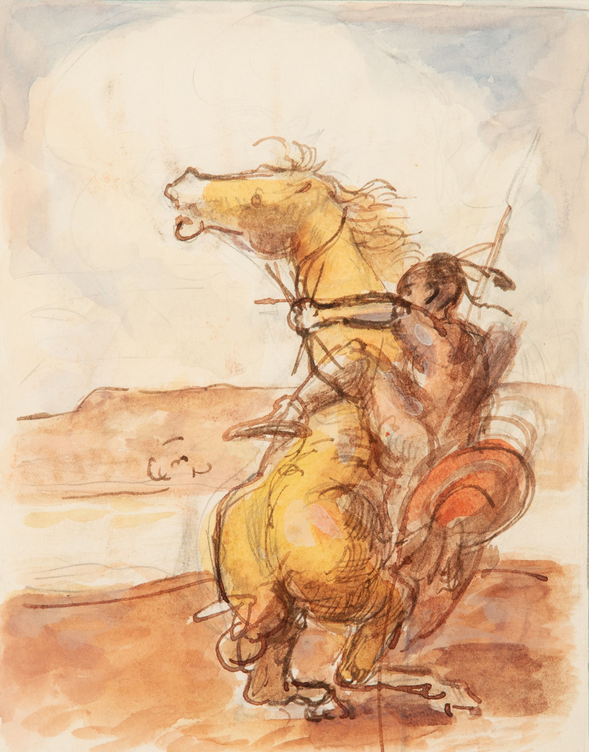JOHN STEUART CURRY (1897-1946) EXHIBITED ILLUSTRATION