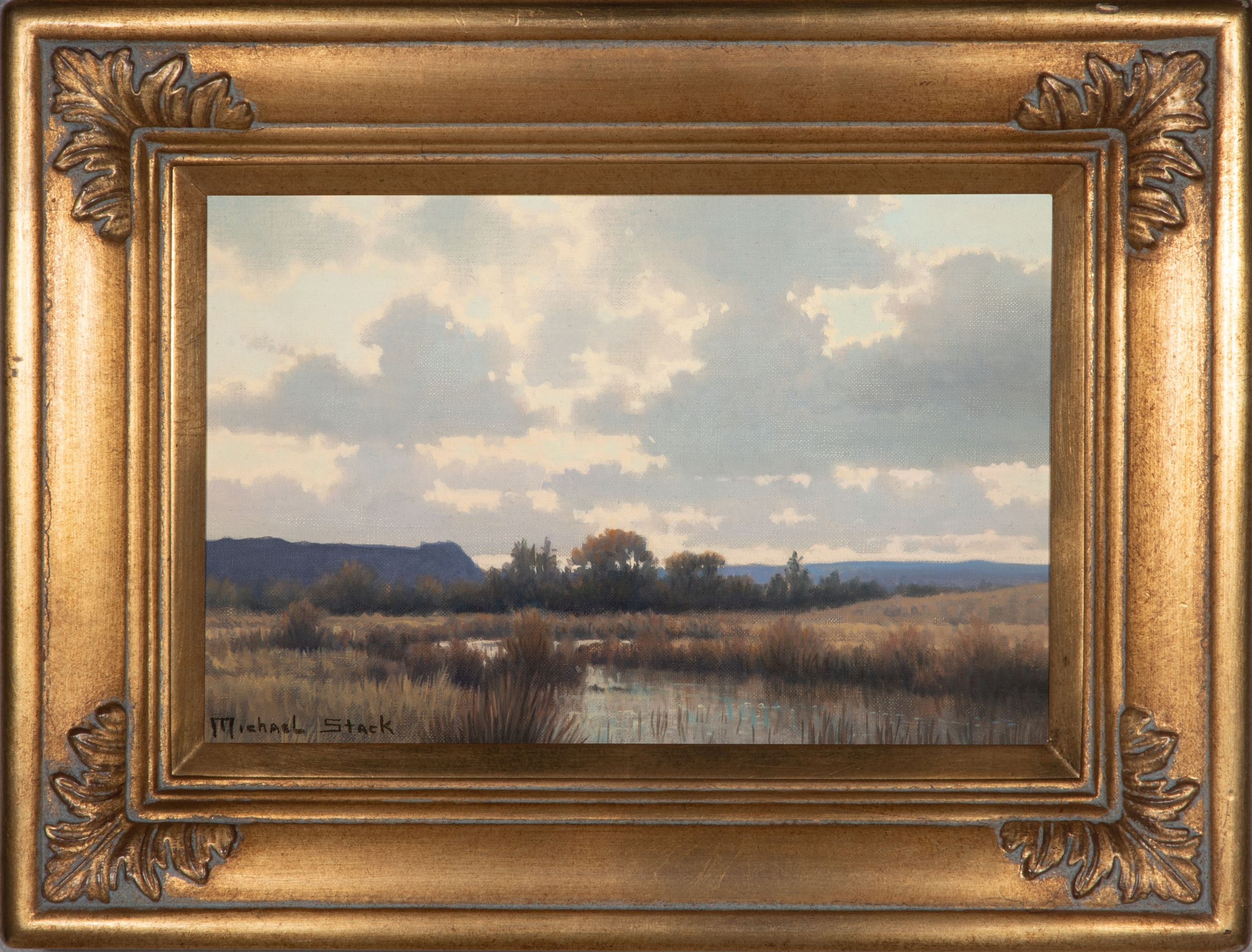 MICHAEL STACK (B. 1947) OIL ON CANVAS