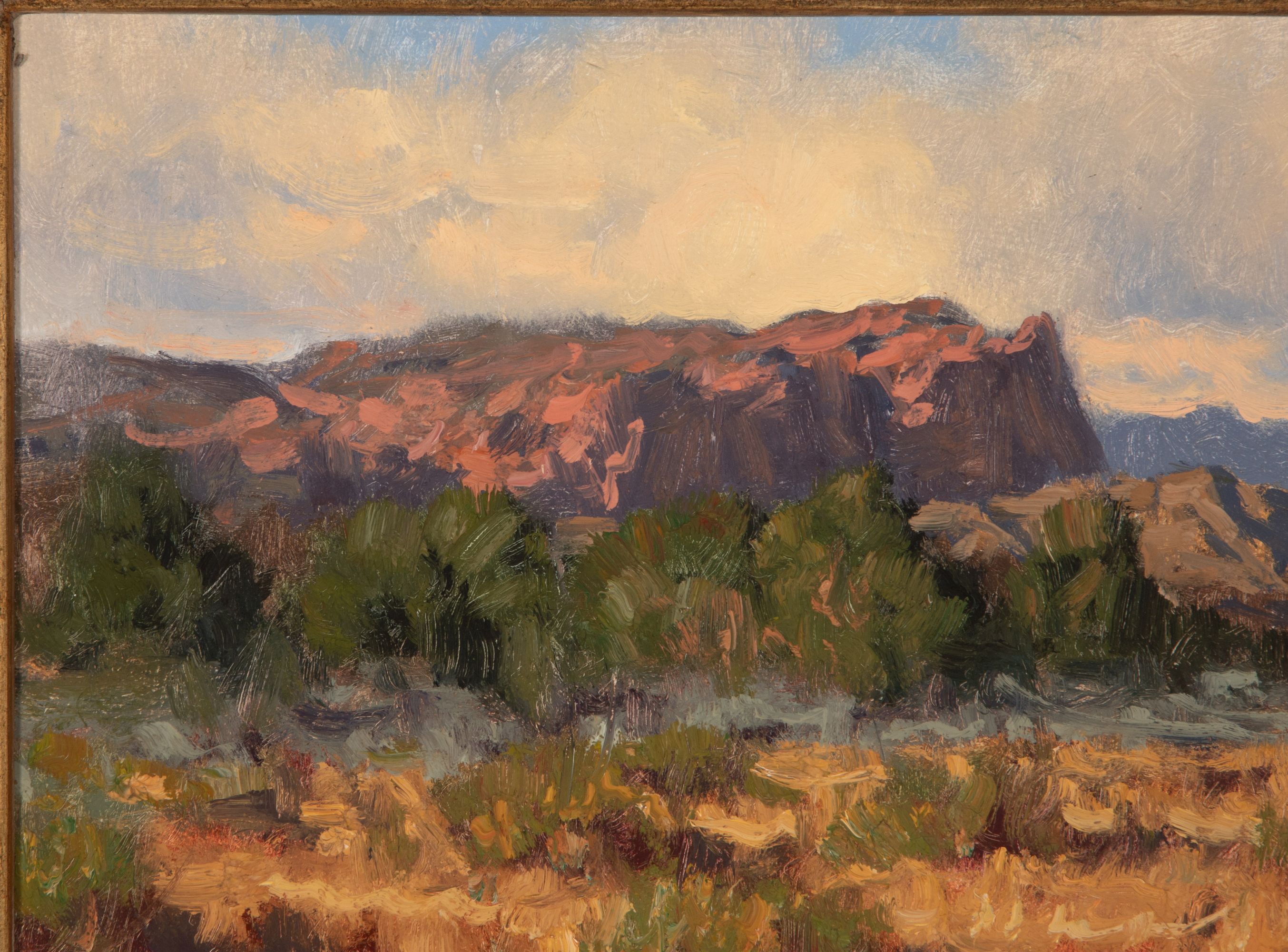CHARLES FRITZ (BORN 1955) WESTERN LANDSCAPE OIL