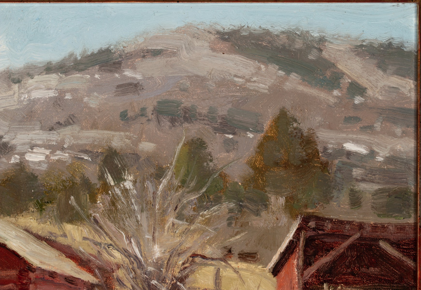 RALPH OBERG (Born 1950) COLORADO PLEIN AIR OIL