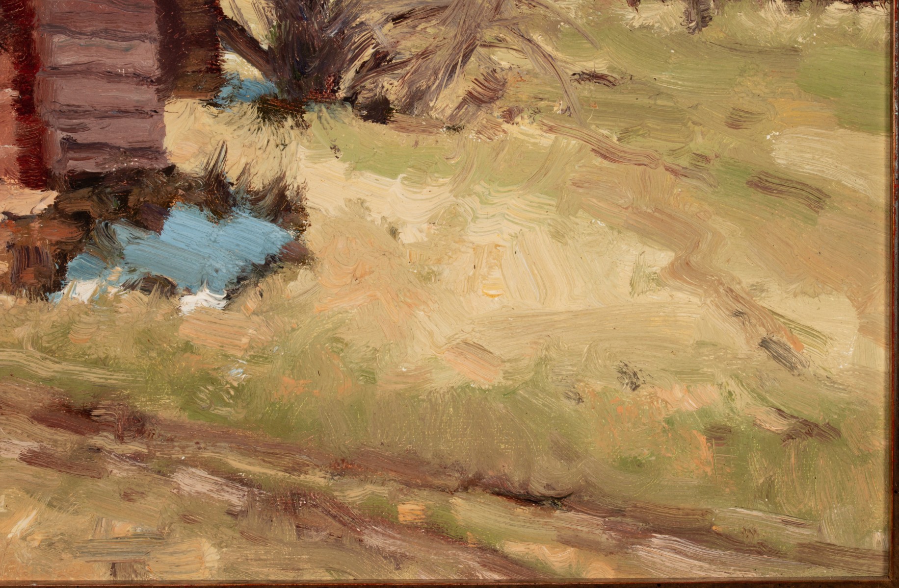 RALPH OBERG (Born 1950) COLORADO PLEIN AIR OIL