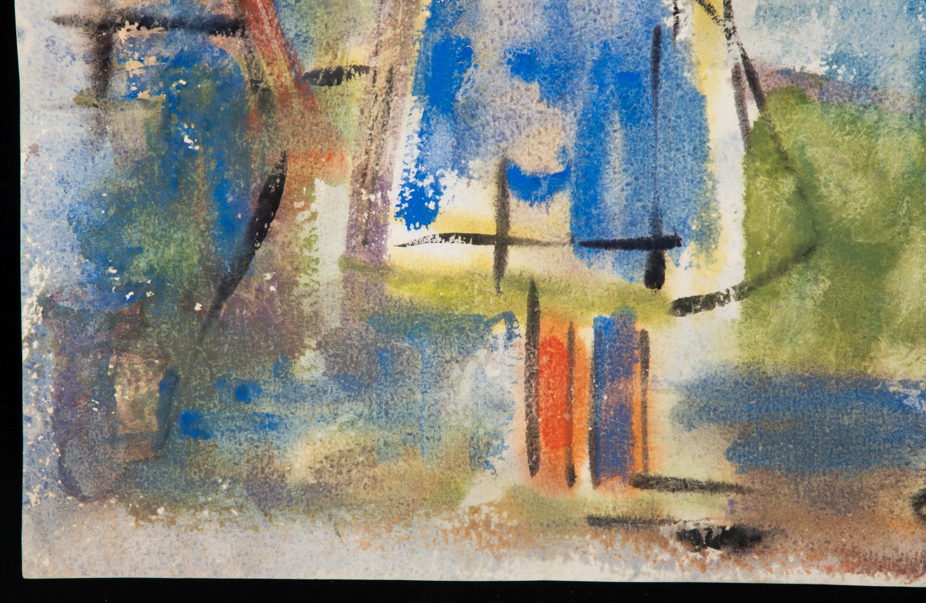 MILDRED WELSH HAMMOND (1897-1966) MIXED MEDIA ON PAPER